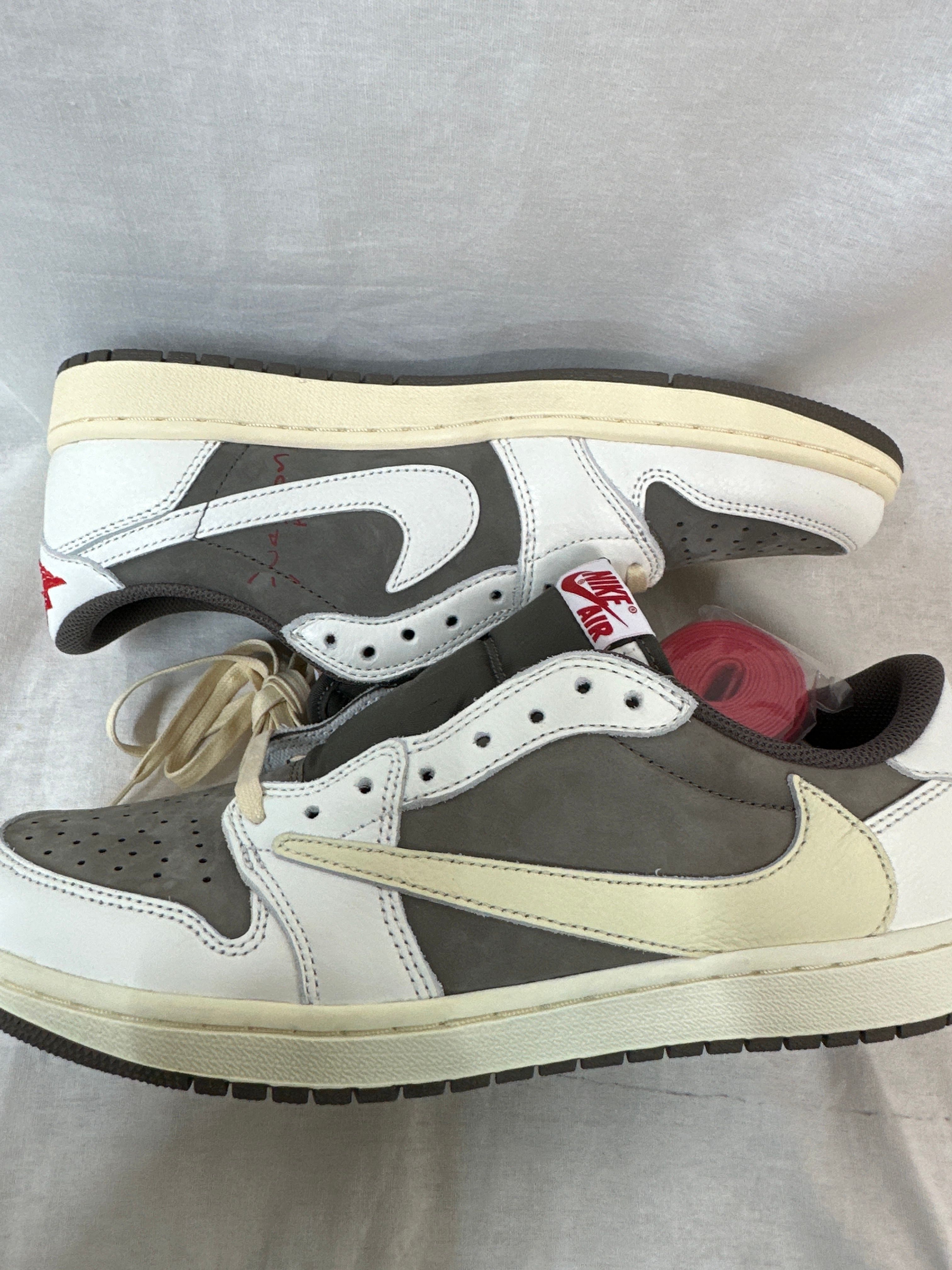 Travis Scott × Nike Air Jordan 1 Low OG SP "Reverse Mocha/Sail and Ridgerock"