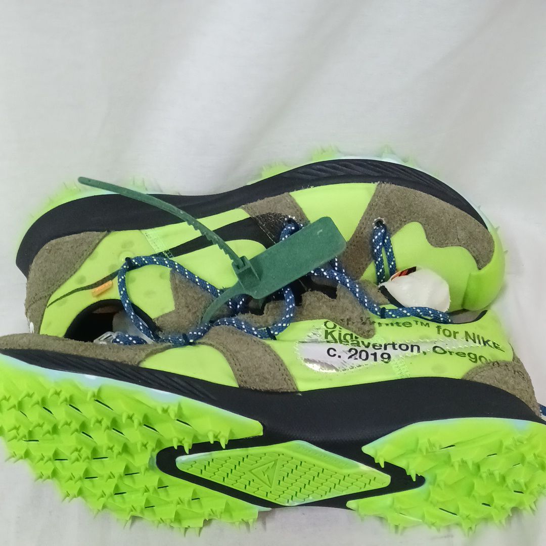 Off-White × Nike Women's Air Zoom Terra Kiger 5 "Green"