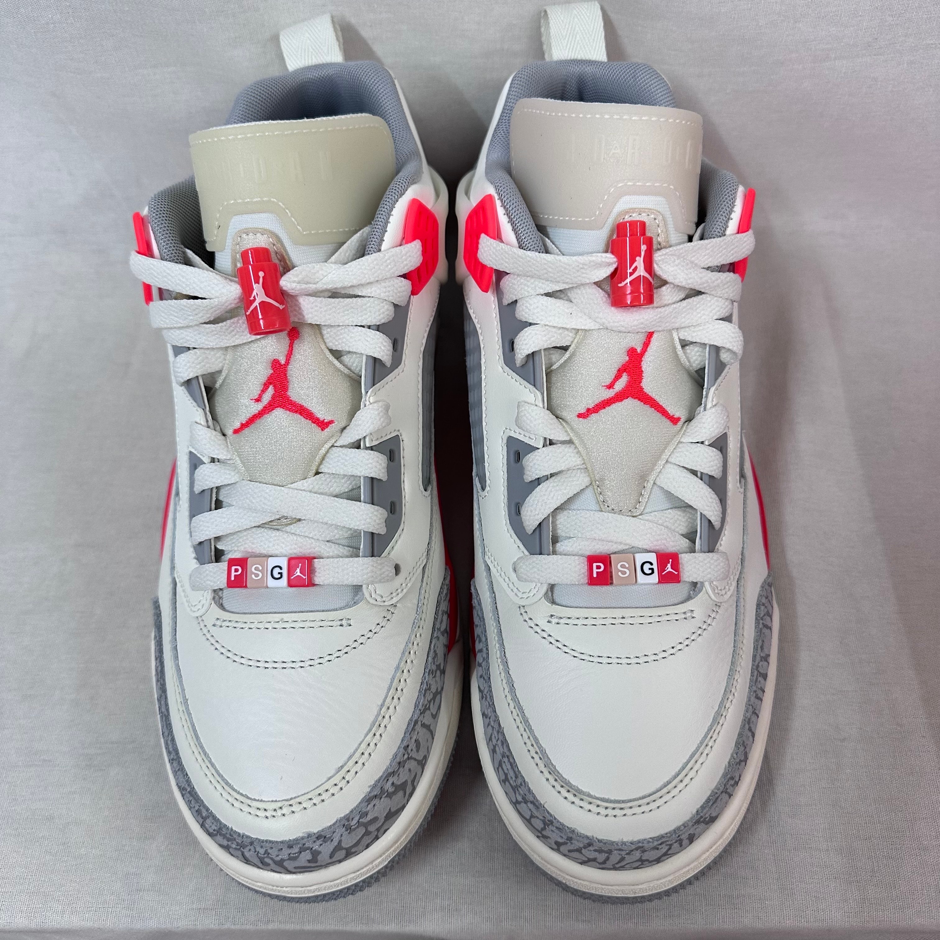 Paris Saint-Germain (PSG) × Nike Jordan Spizike Low "Sail/Infrared 23"