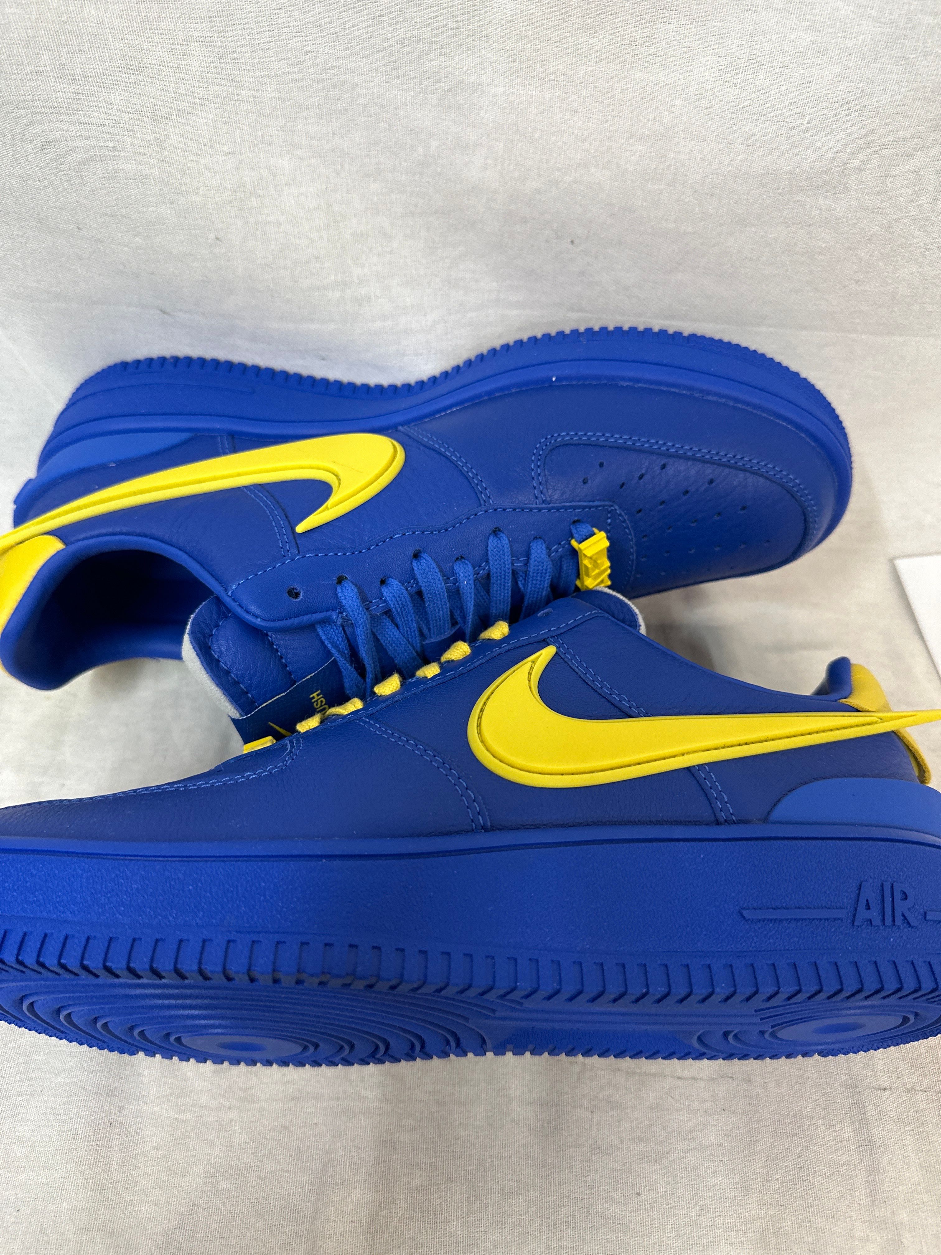 AMBUSH × Nike Air Force 1 Low "Game Royal and Vivid Sulfur"