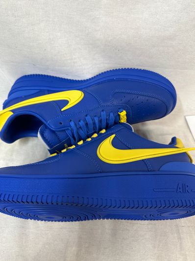 AMBUSH × Nike Air Force 1 Low "Game Royal and Vivid Sulfur"