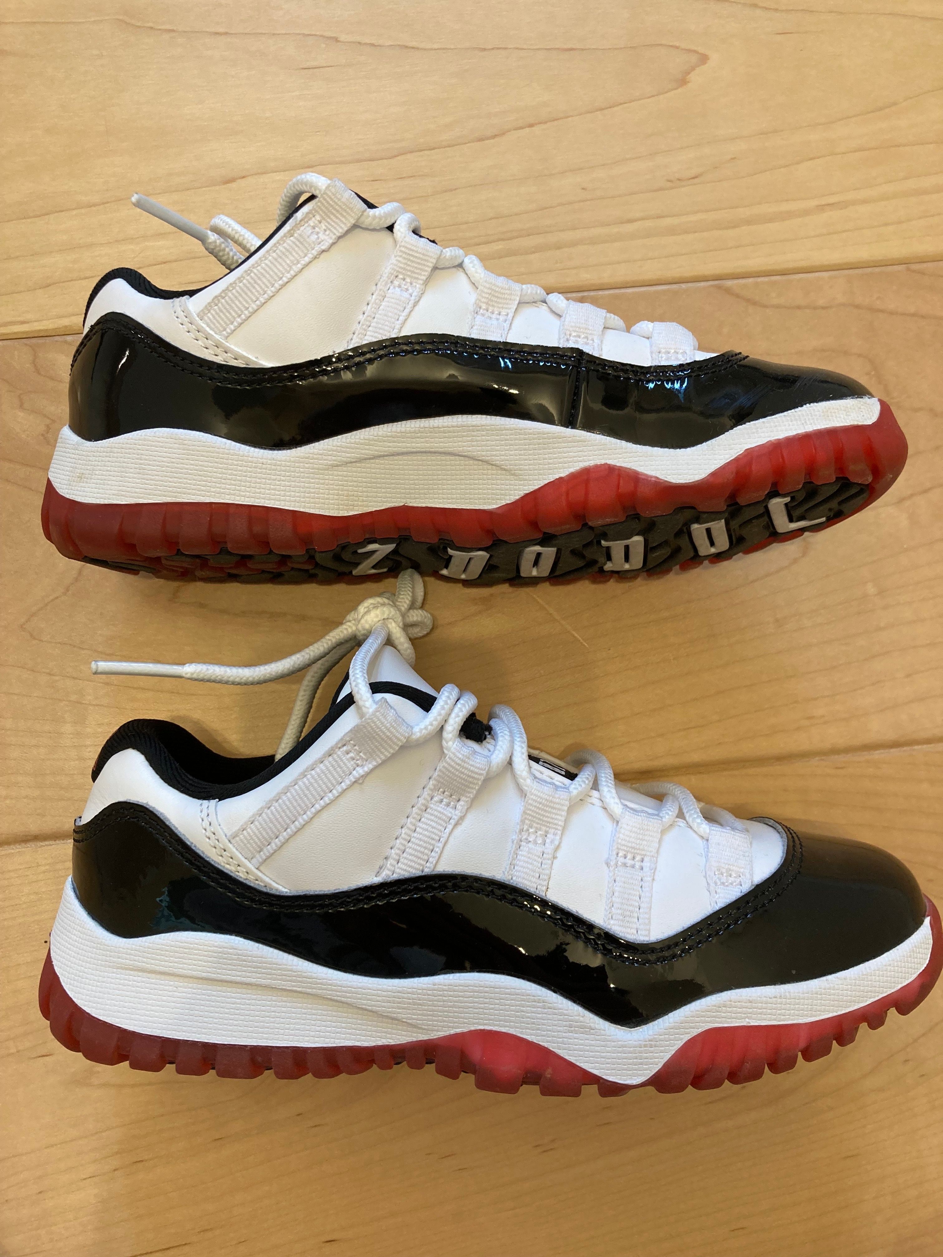 Nike PS Air Jordan 11 Low "Gym Red"