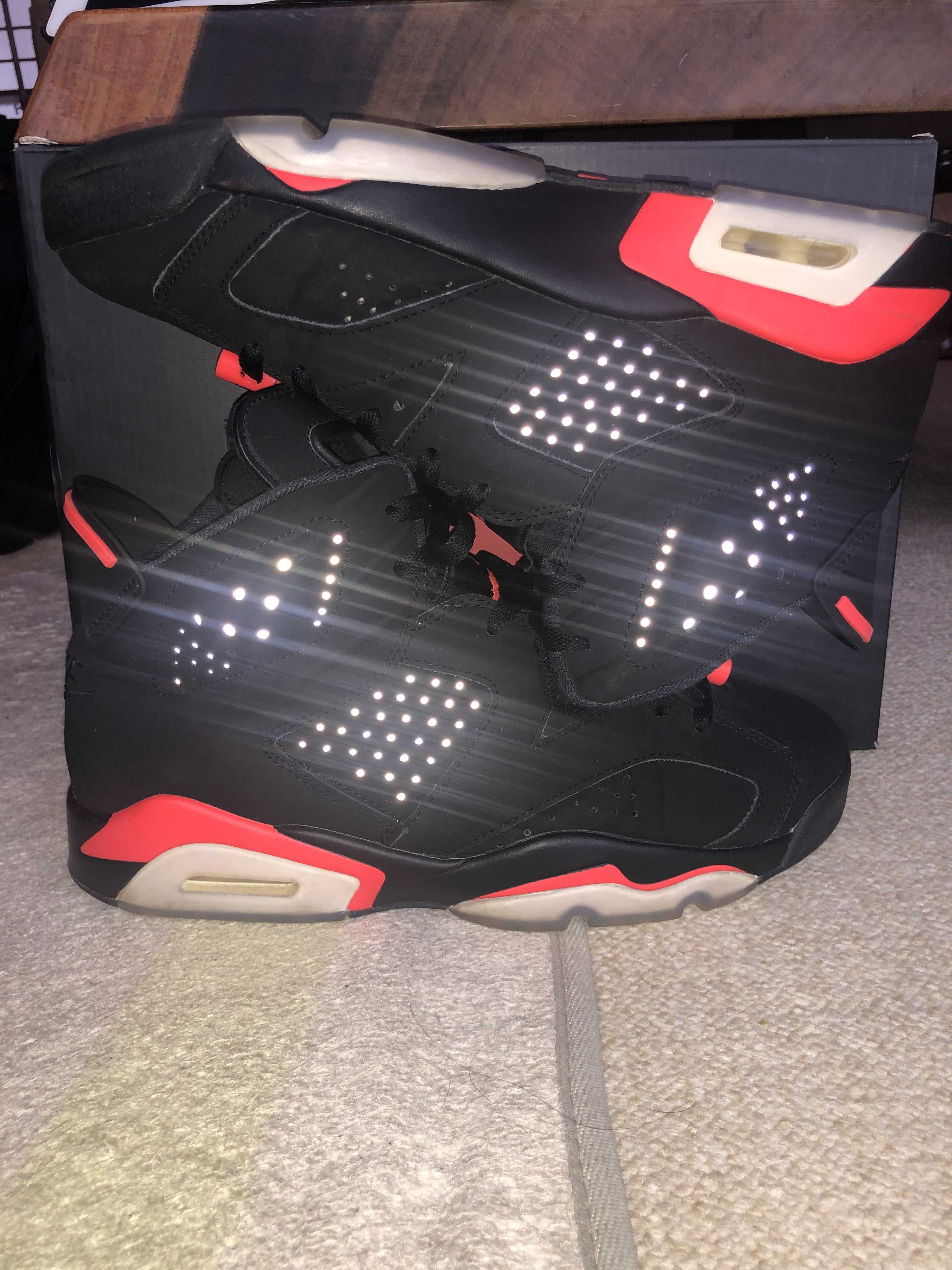 Nike Air Jordan 6 Retro OG "Black/Infrared"