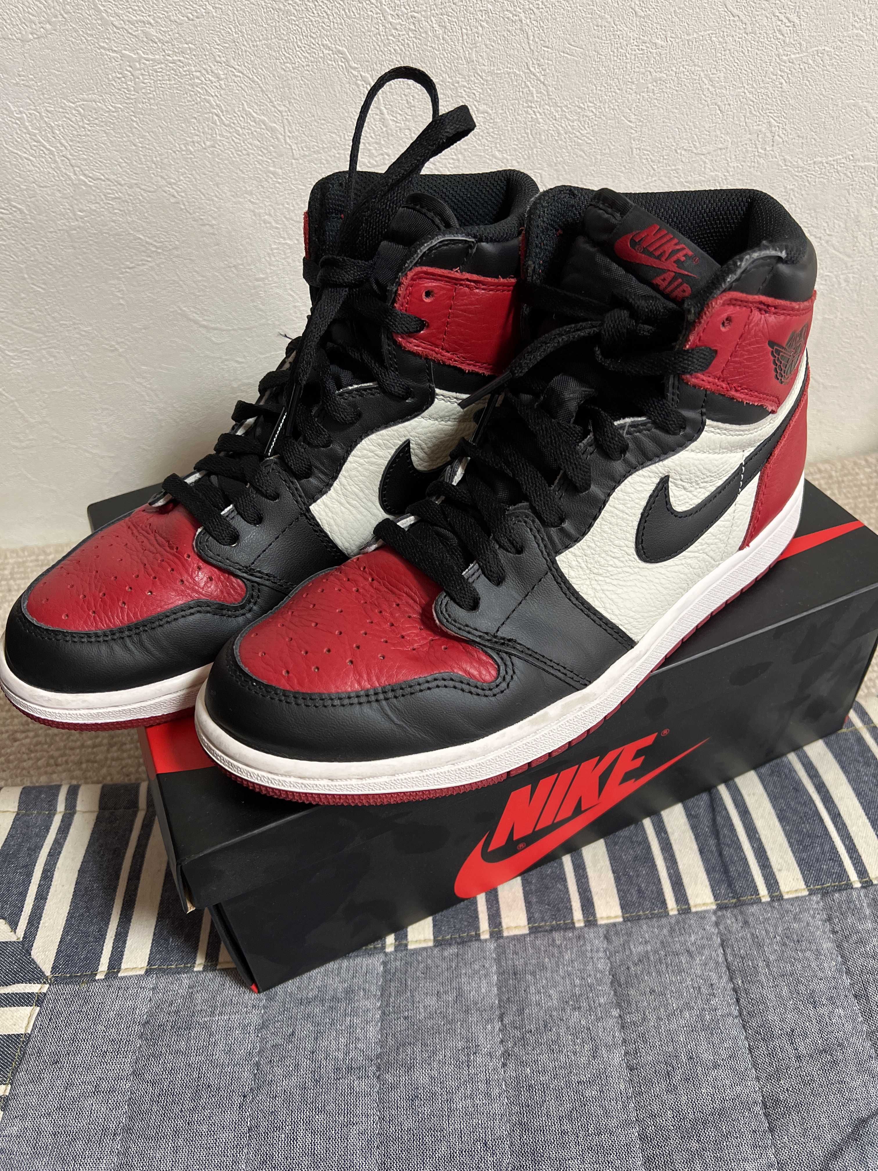 Nike Air Jordan 1 Retro High OG "Bred Toe"