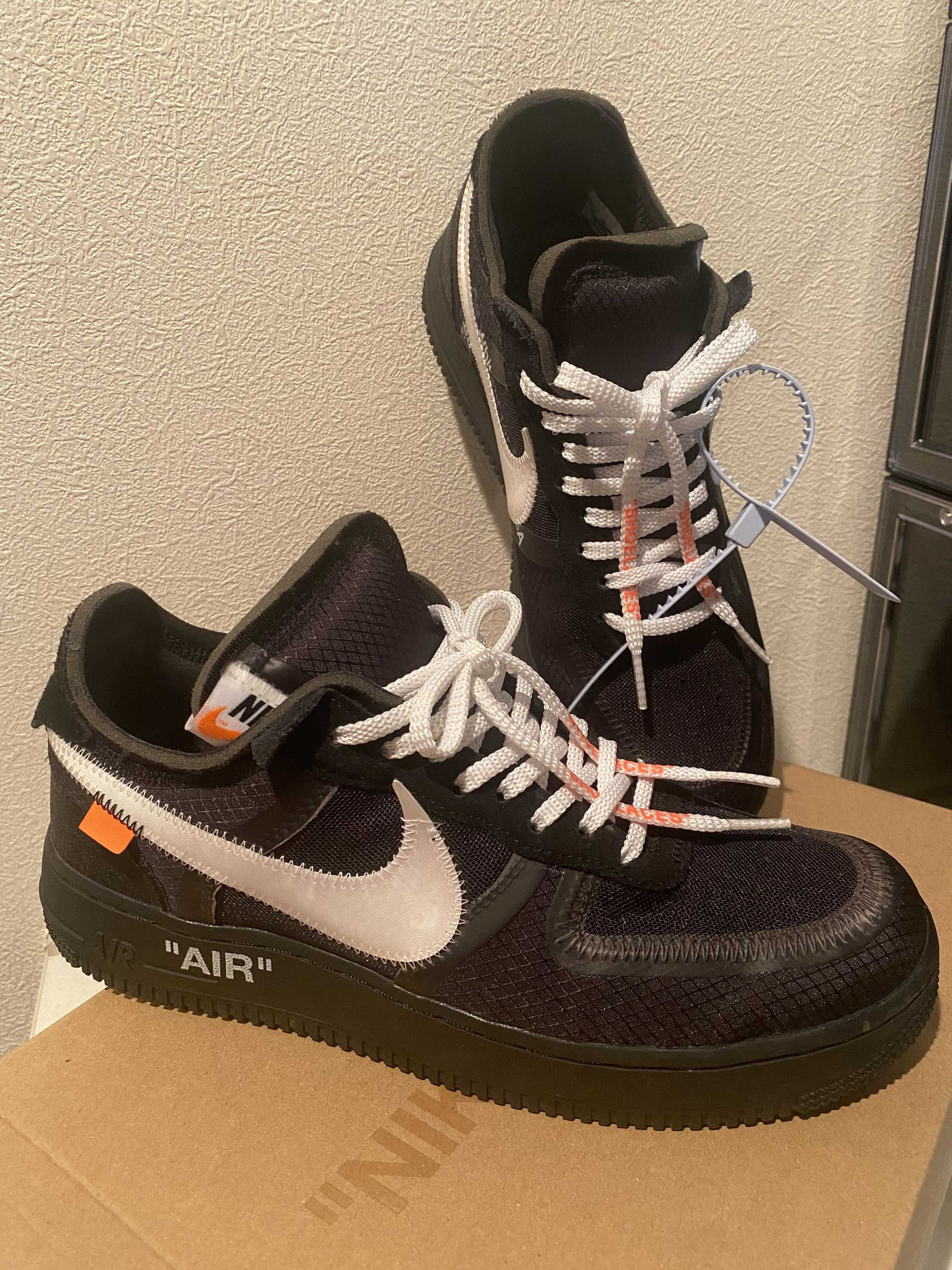 Off-White × Nike Air Force 1 Low "Black"