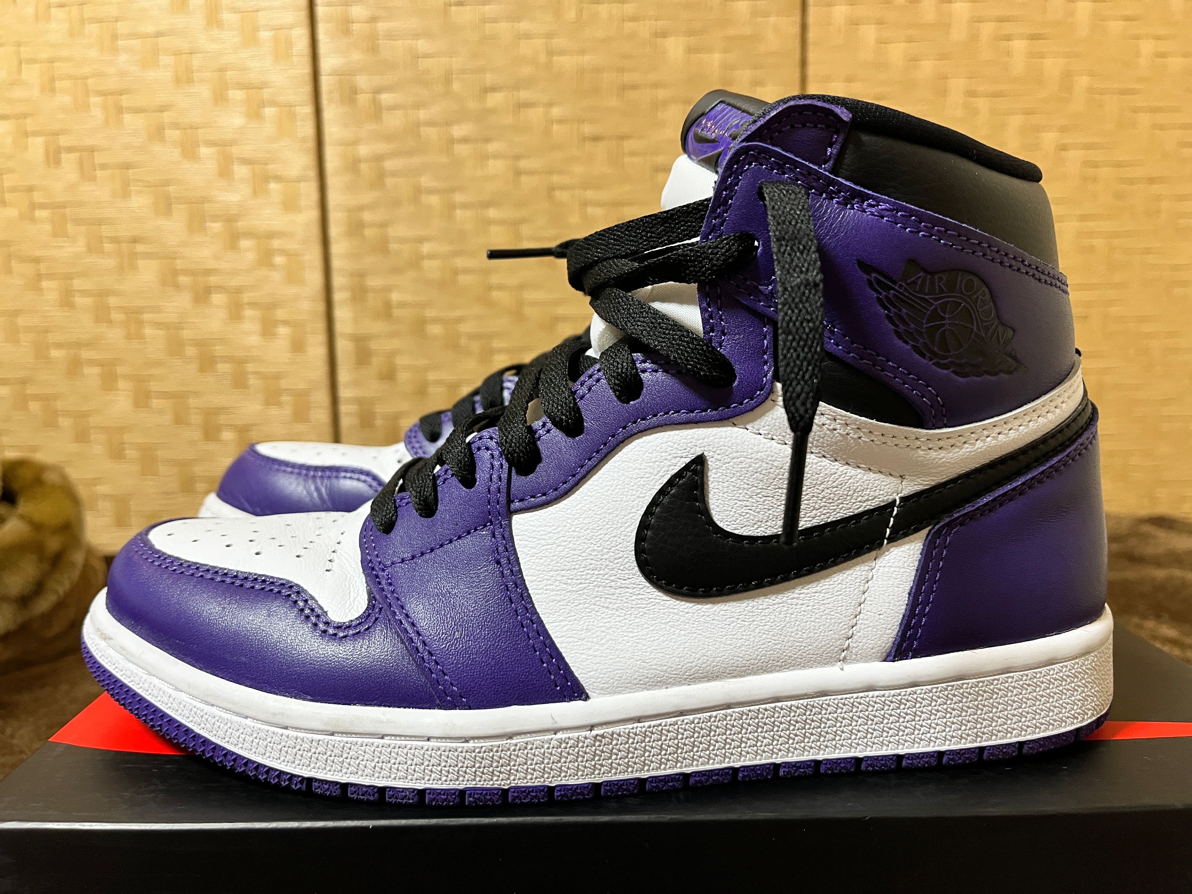 Nike Air Jordan 1 Retro High OG "Court Purple White/Black" (2020)