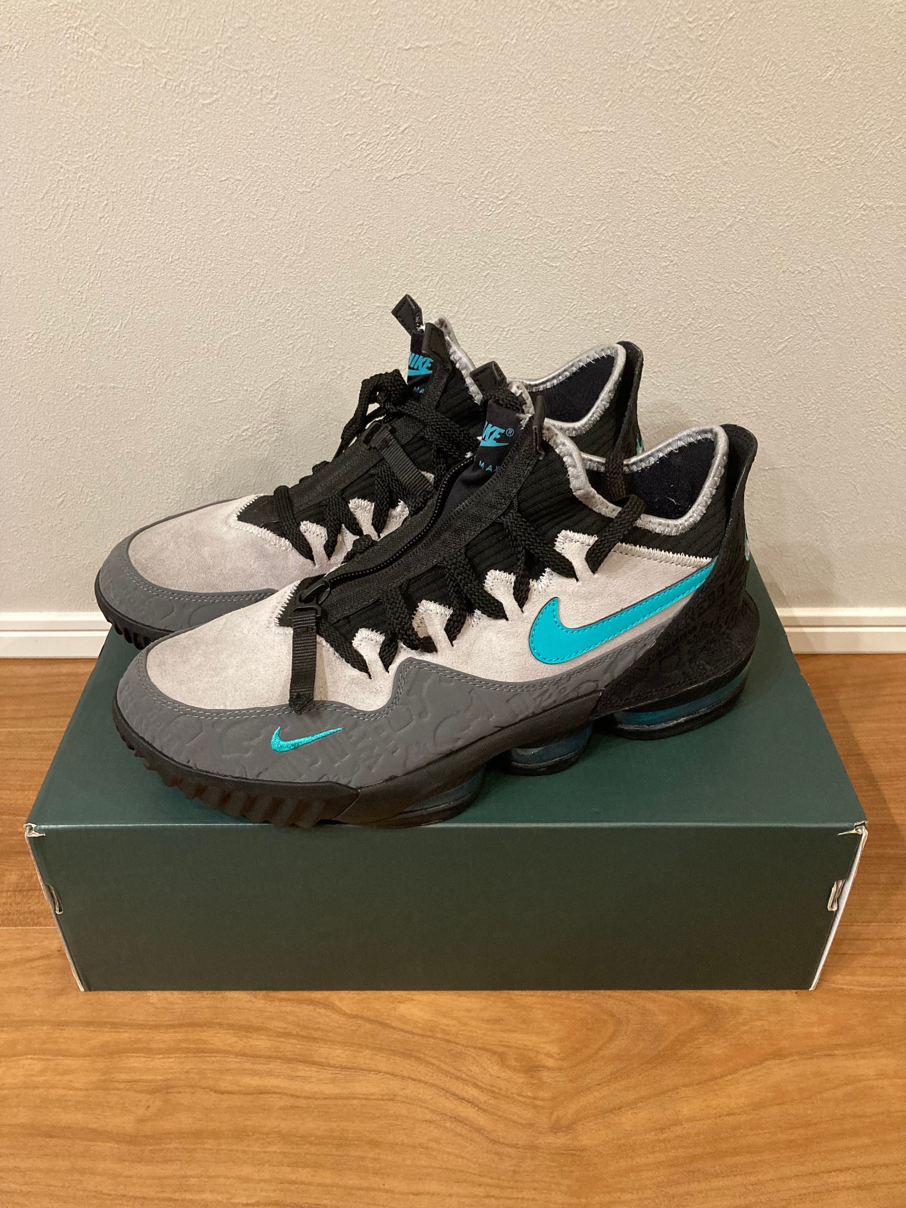 atmos × Nike LeBron 16 "Clear Jade"