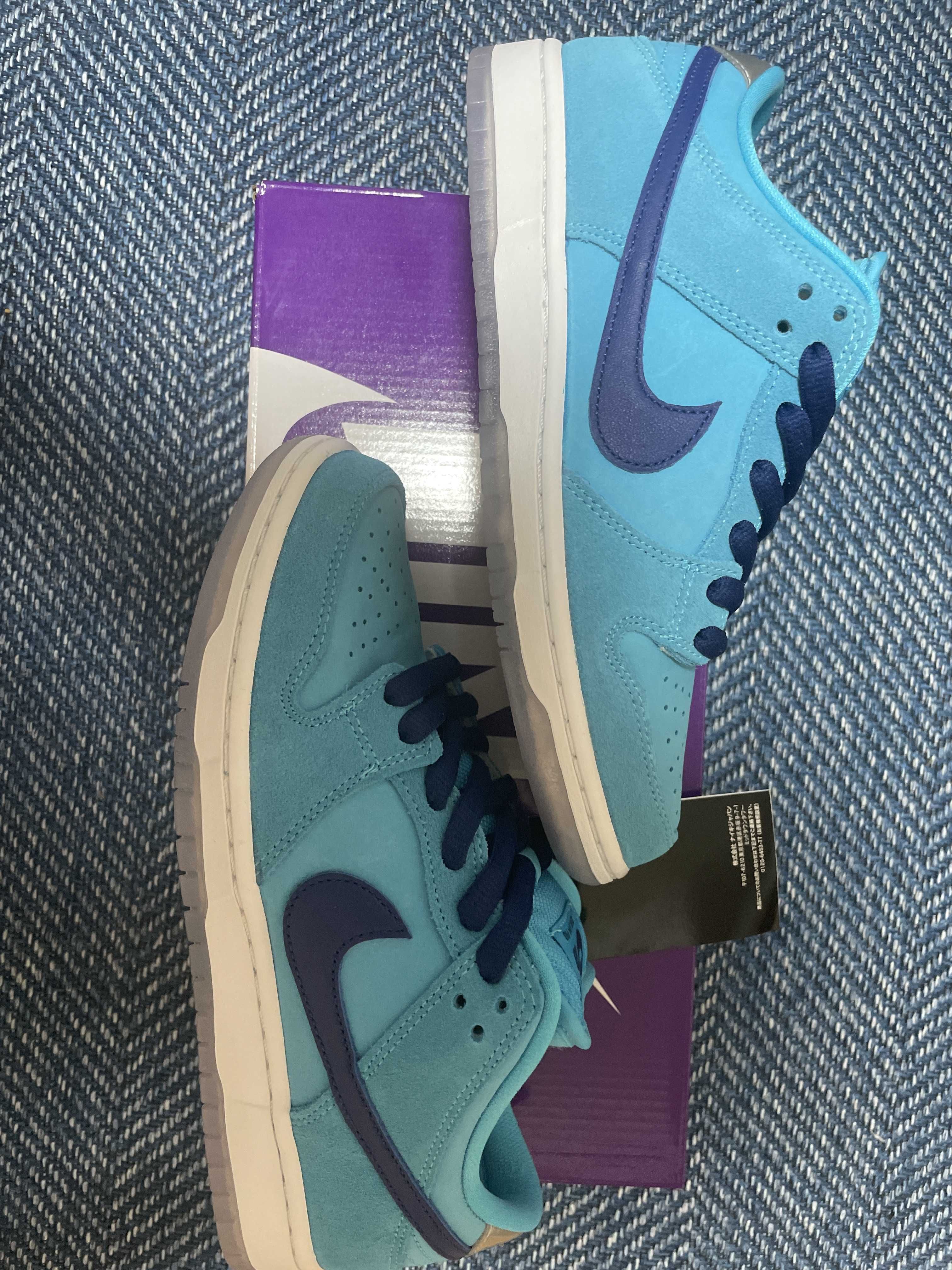 Nike SB Dunk Low Pro "Blue Fury/Deep Royal Blue"