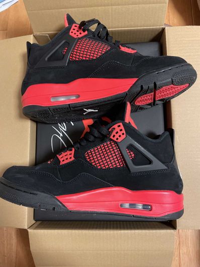 Nike Air Jordan 4 "Red Thunder/Crimson"