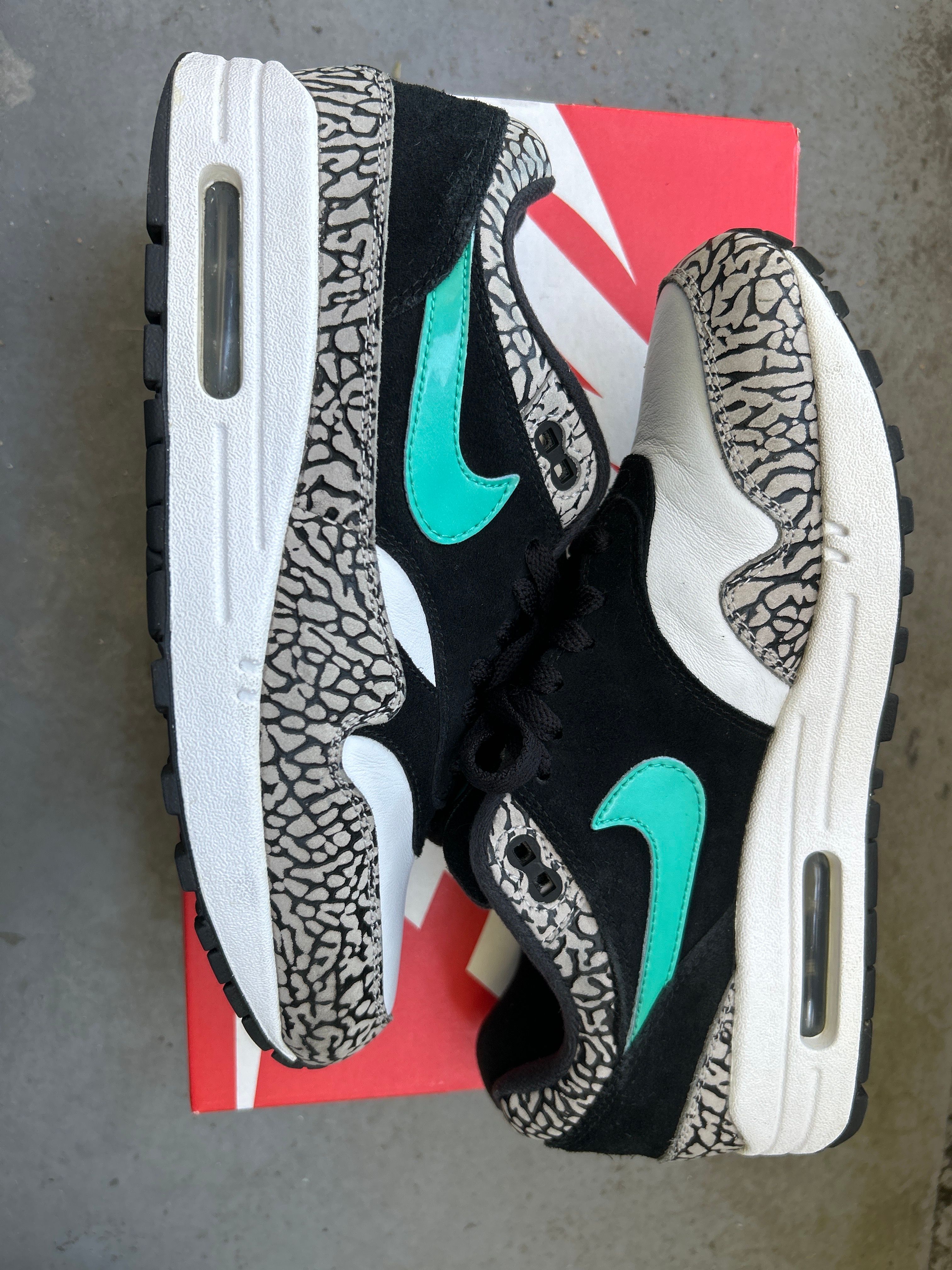 atmos × Nike Air Max 1 Premium Retro "Elephant/Safari" (2017)