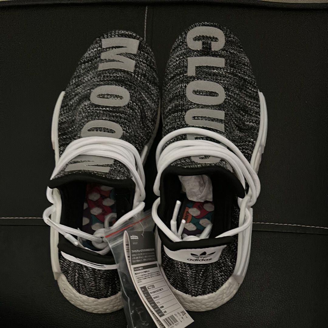 Pharrell Williams × adidas NMD Human Race Trail Hu "Core Black"