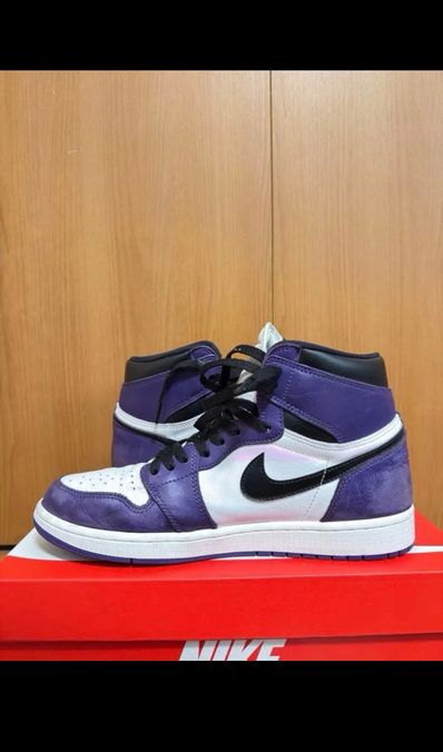 Nike Air Jordan 1 Retro High OG "Court Purple White/Black" (2020)