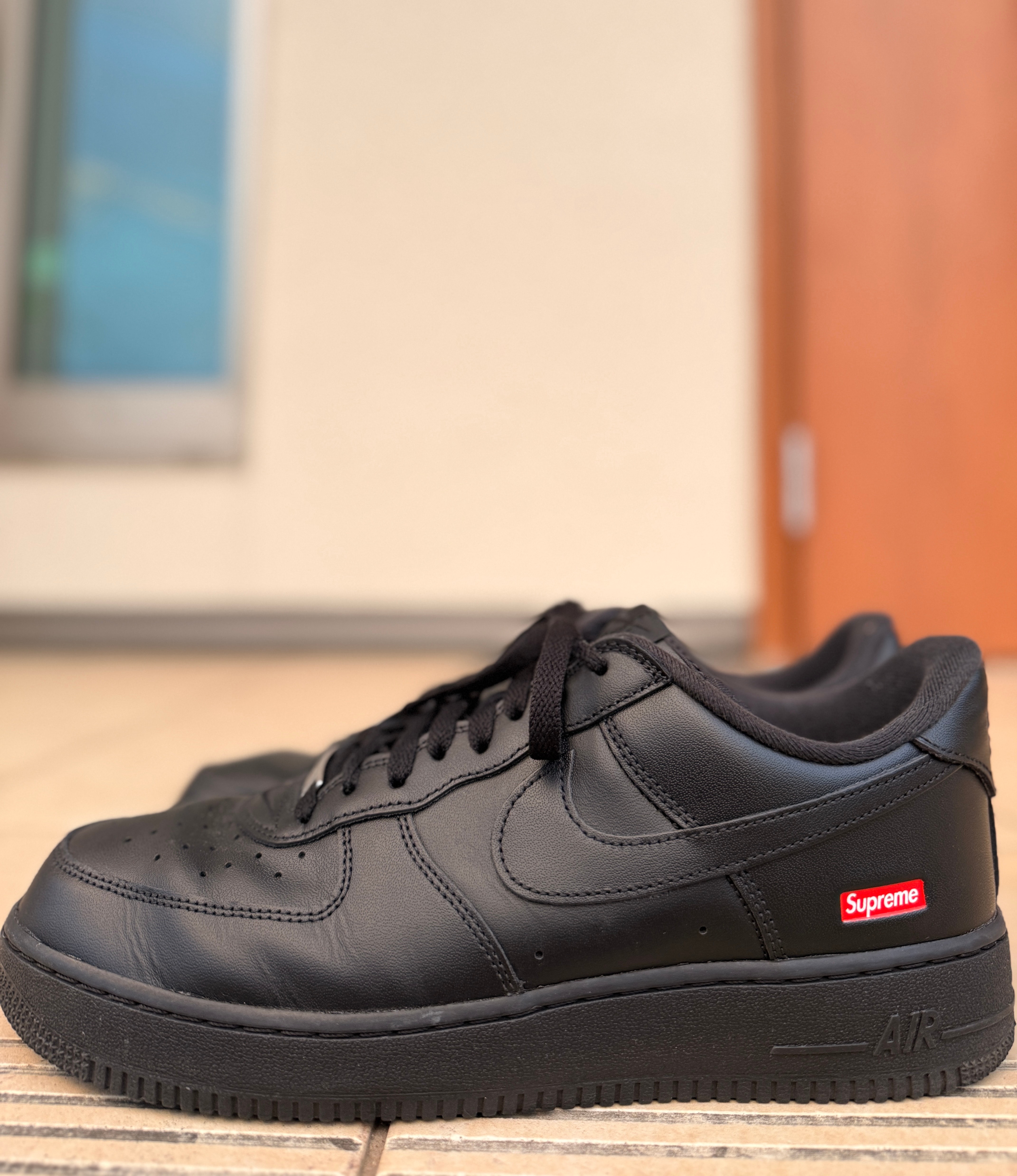 Supreme × Nike Air Force 1 Low "Black"