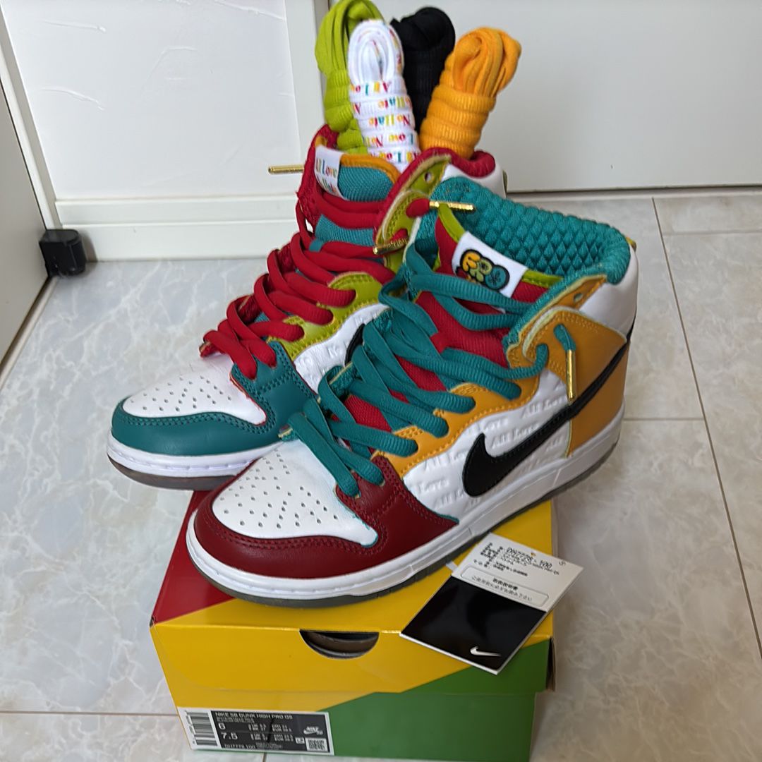 froSkate × Nike SB Dunk High Pro QS "All Love"