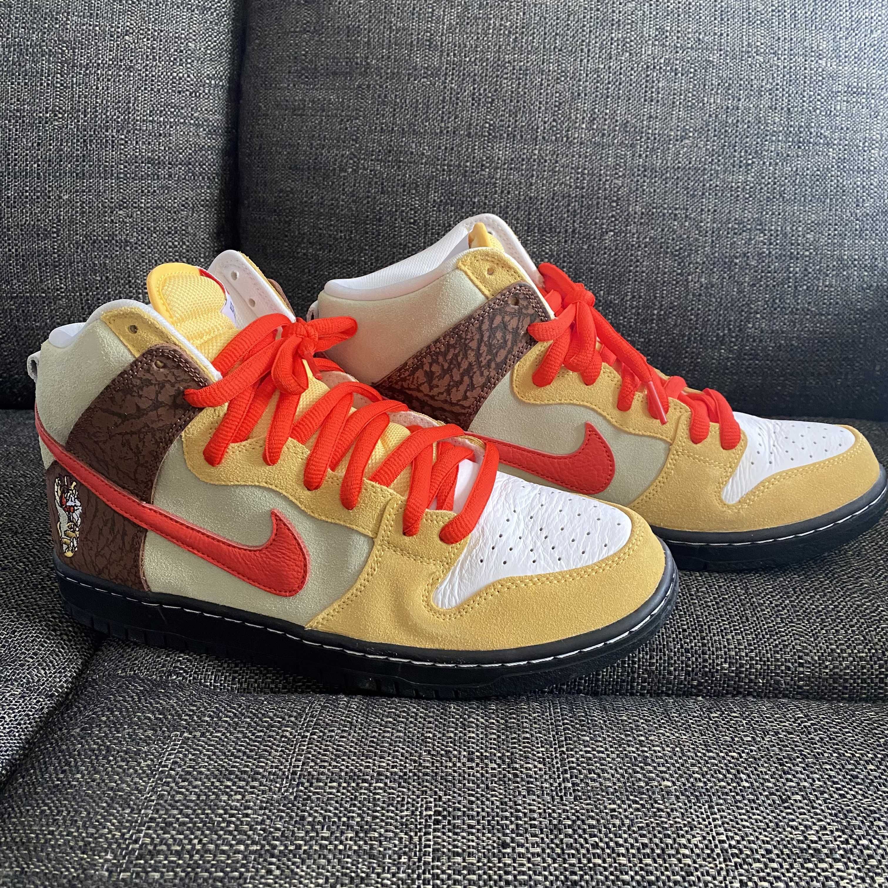 Color Skates x Nike SB Dunk High "Kebab And Destroy"