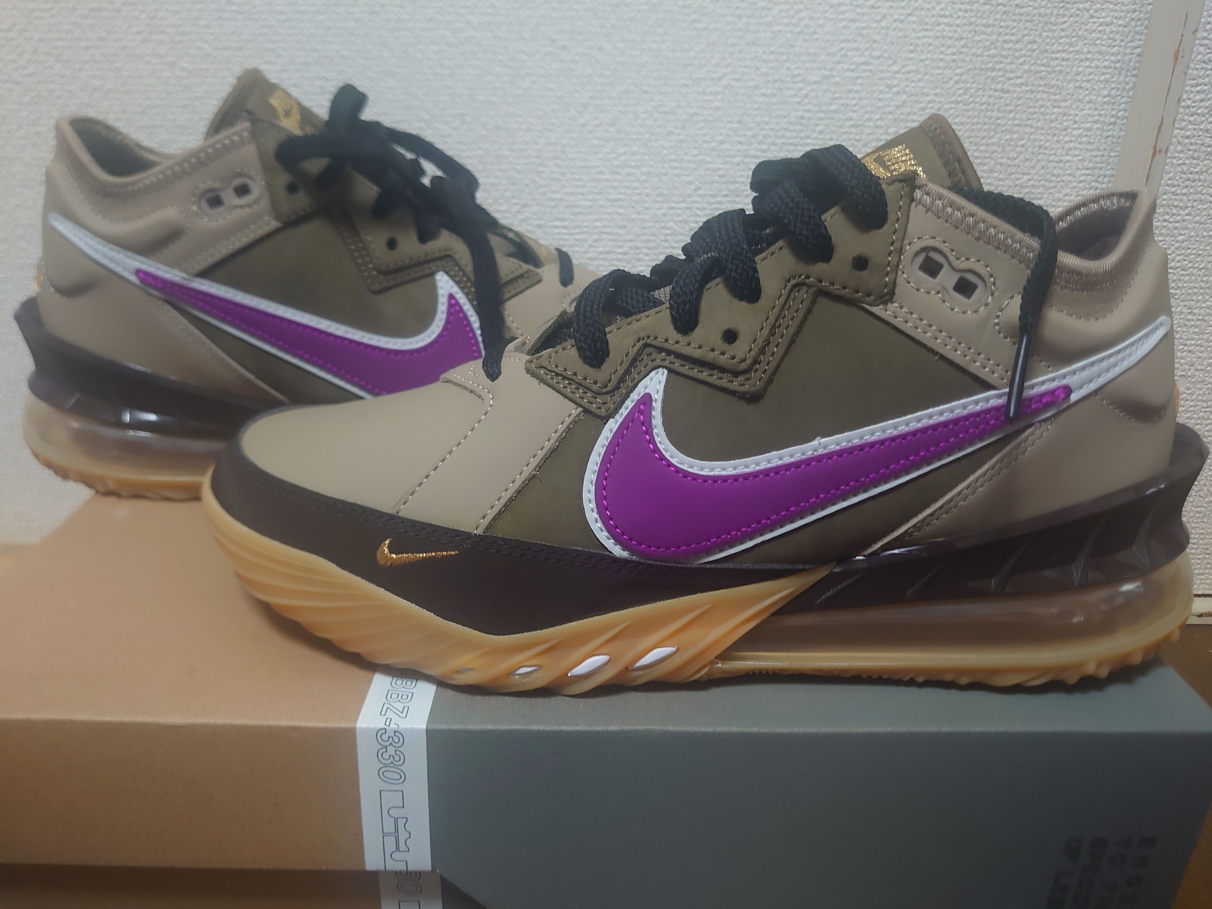 atmos × Nike LeBron 18 Low "Viotech"