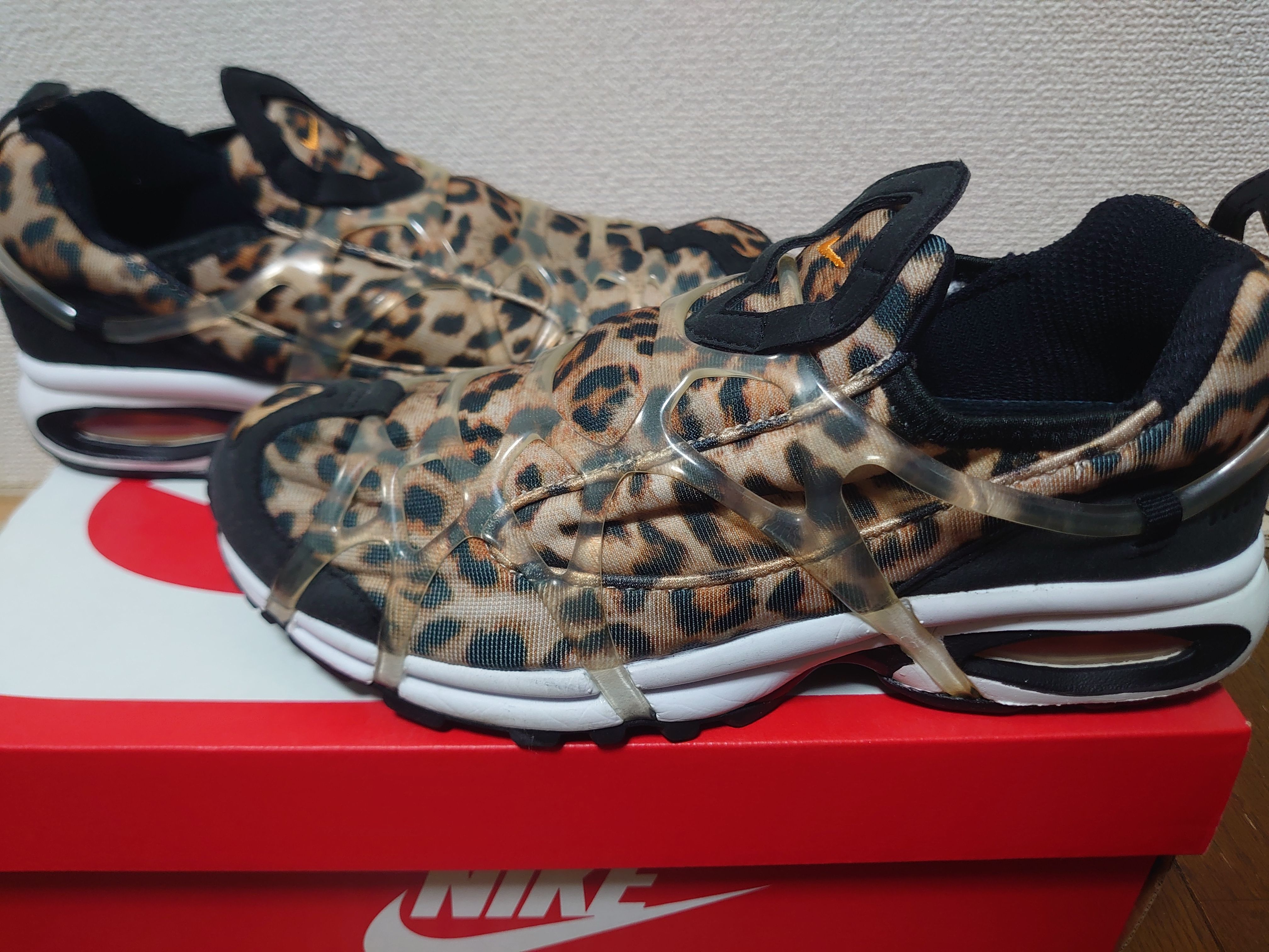Nike Air Kukini "Leopard Kumquat and Action Red"
