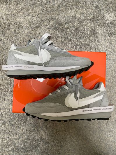 Fragment × sacai × Nike LD Waffle "Light Smoke Grey"