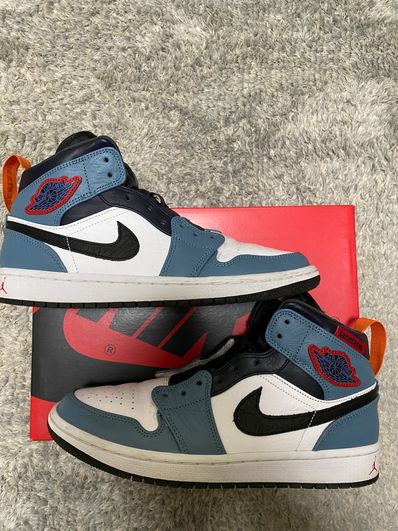 FACETASM × Nike Air Jordan 1 Mid "White/Navy"