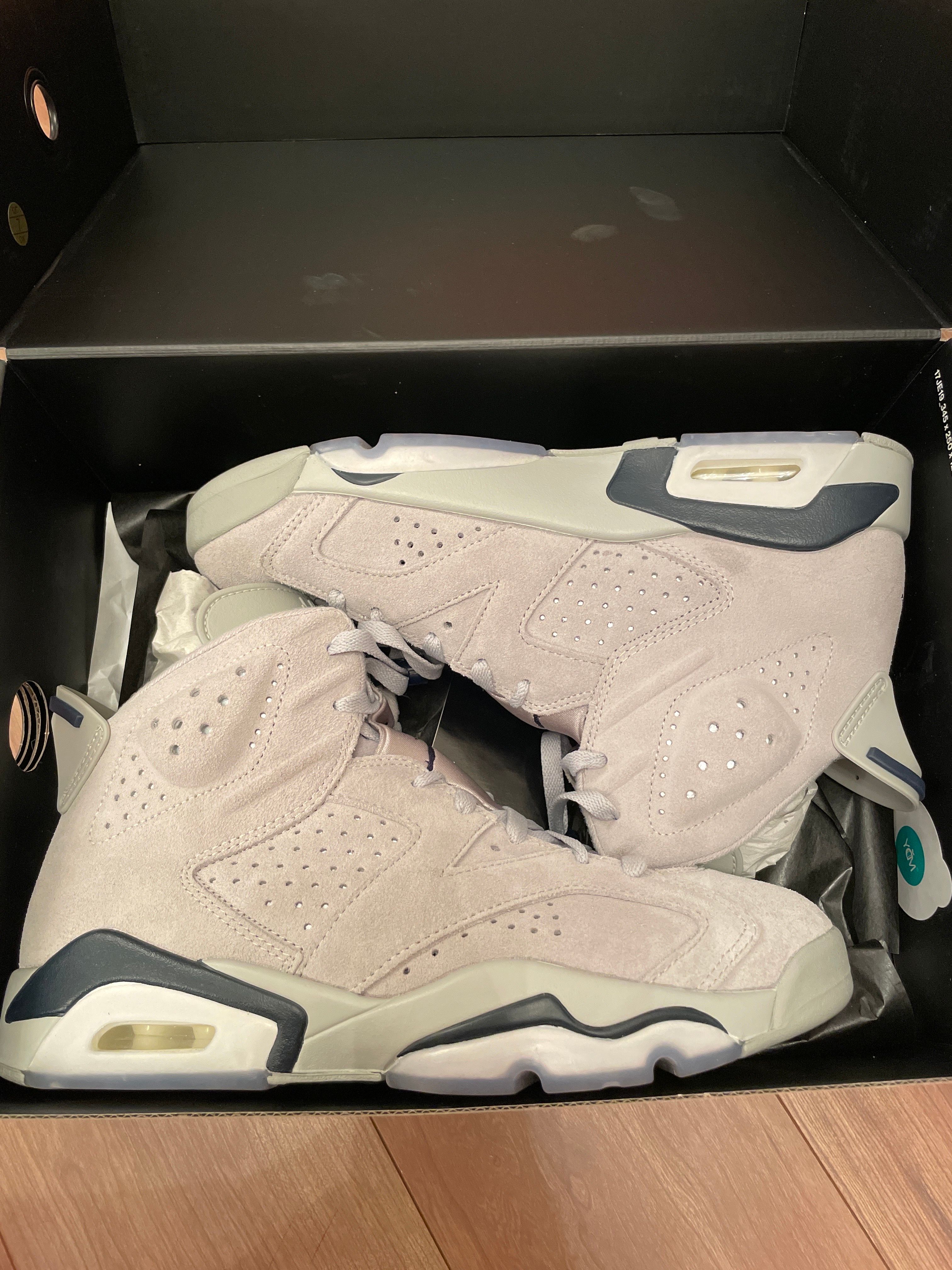 Nike Air Jordan 6 "Magnet and College Navy"