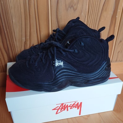 Stussy × Nike Air Penny 2 "Black"
