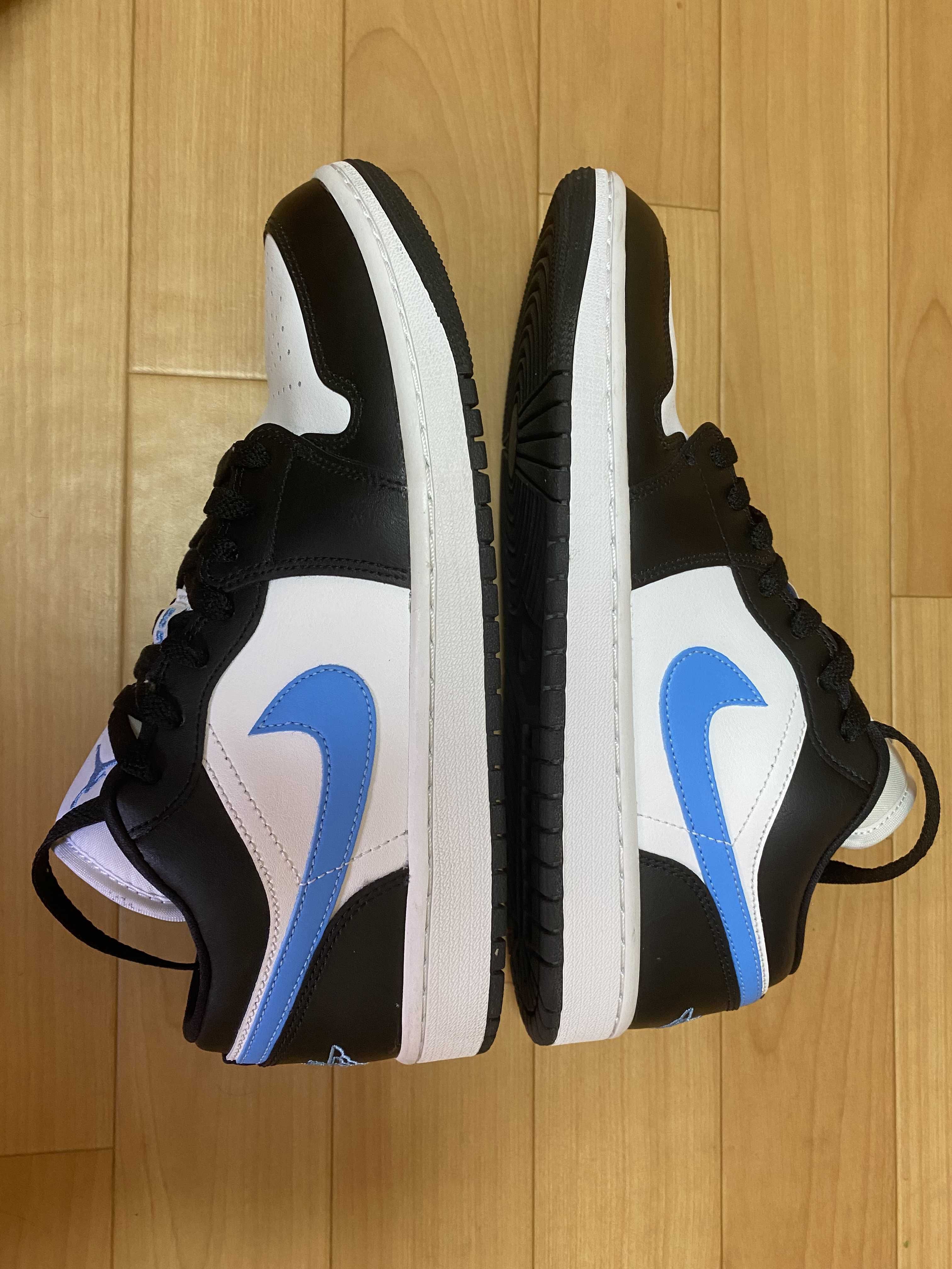 Nike Women's Air Jordan 1 Low "Black/University Blue"