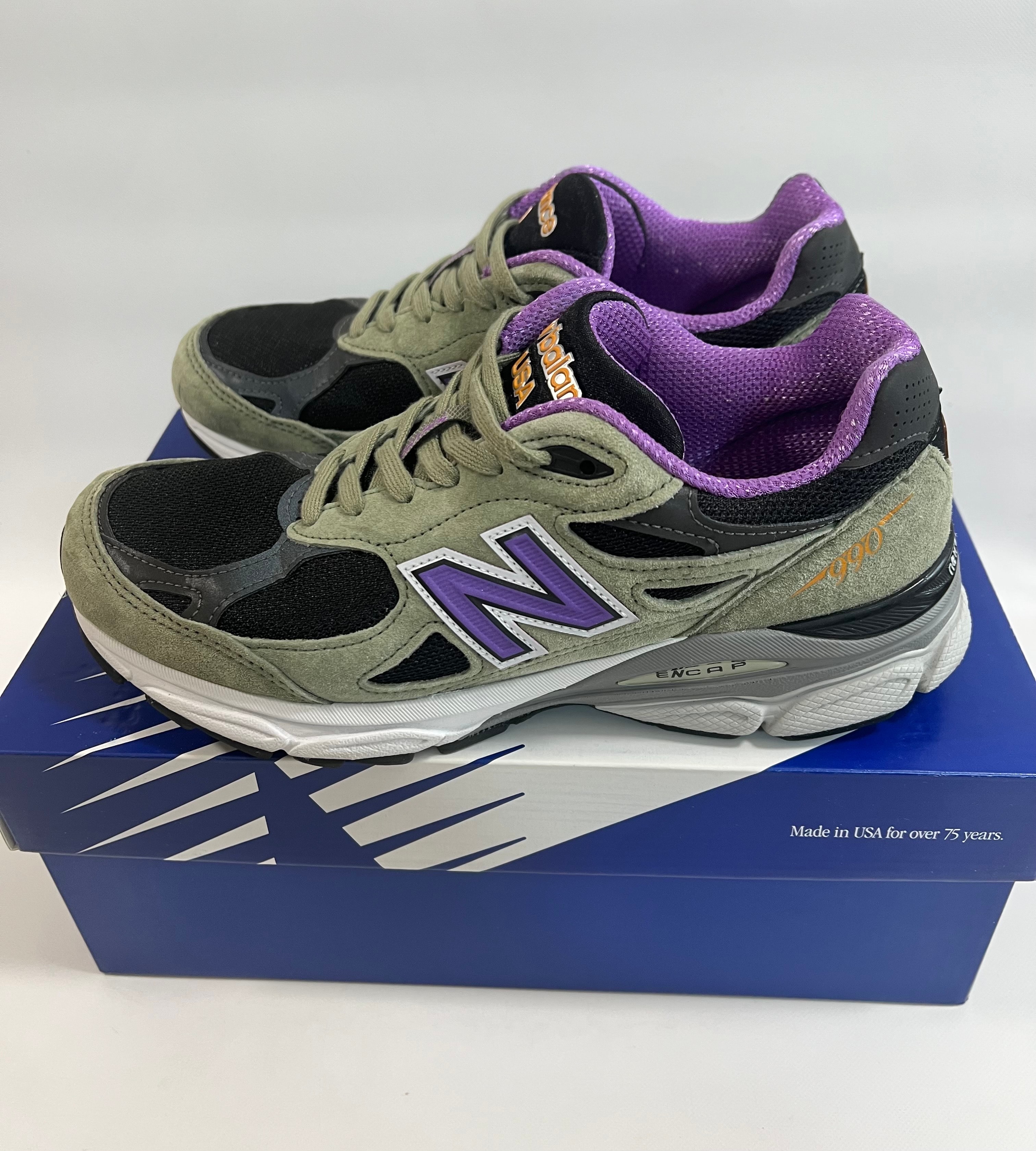 New Balance 990V3 "Green/Purple"