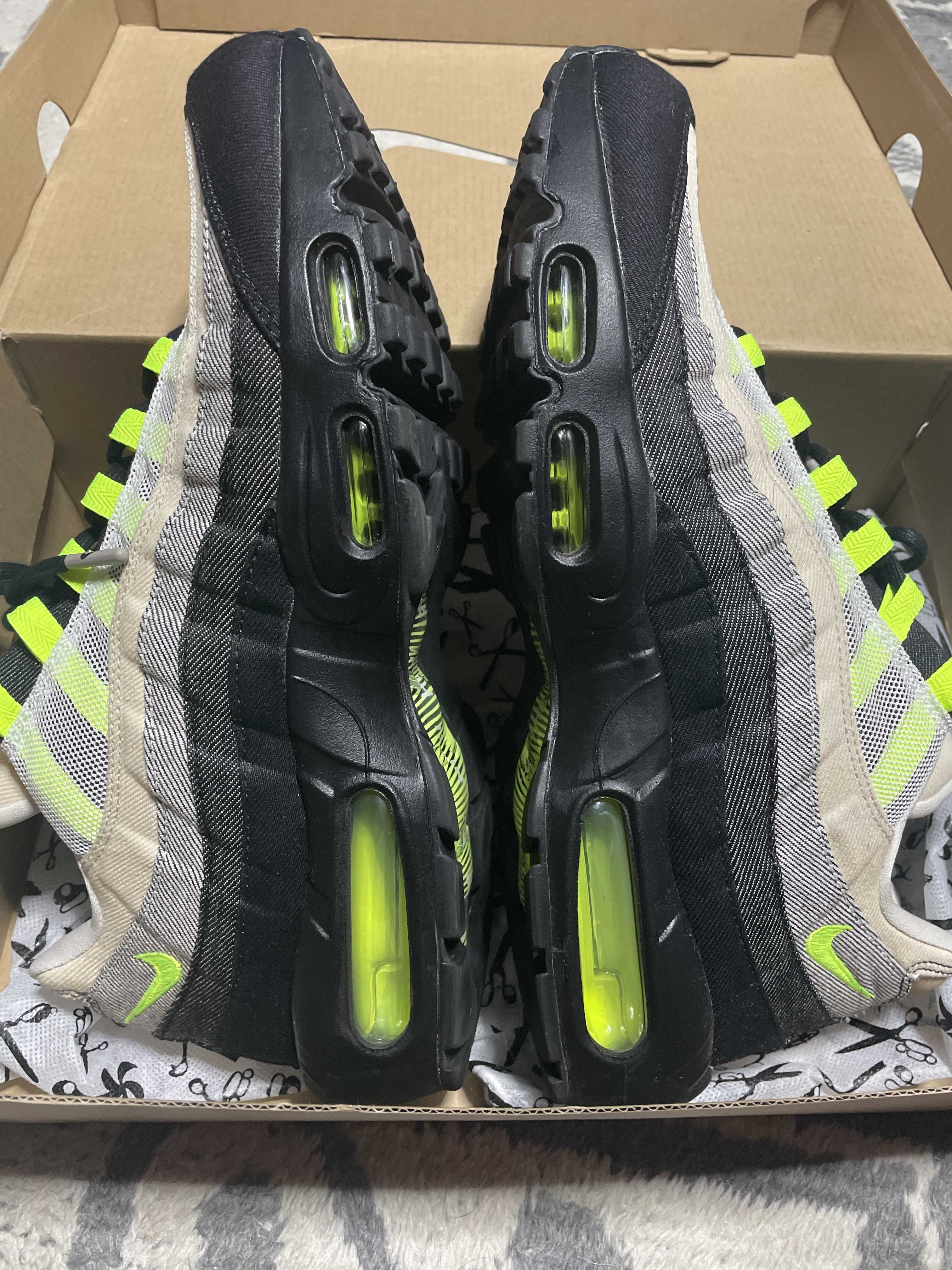 DENHAM × Nike Air Max 95 "Volt"