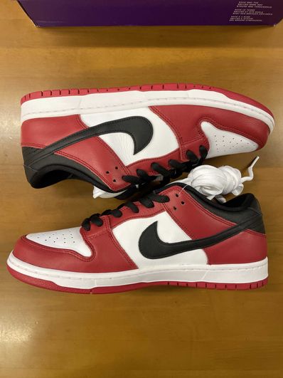 Nike SB Dunk Low Pro "J-Pack Chicago/Varsity Red and White"