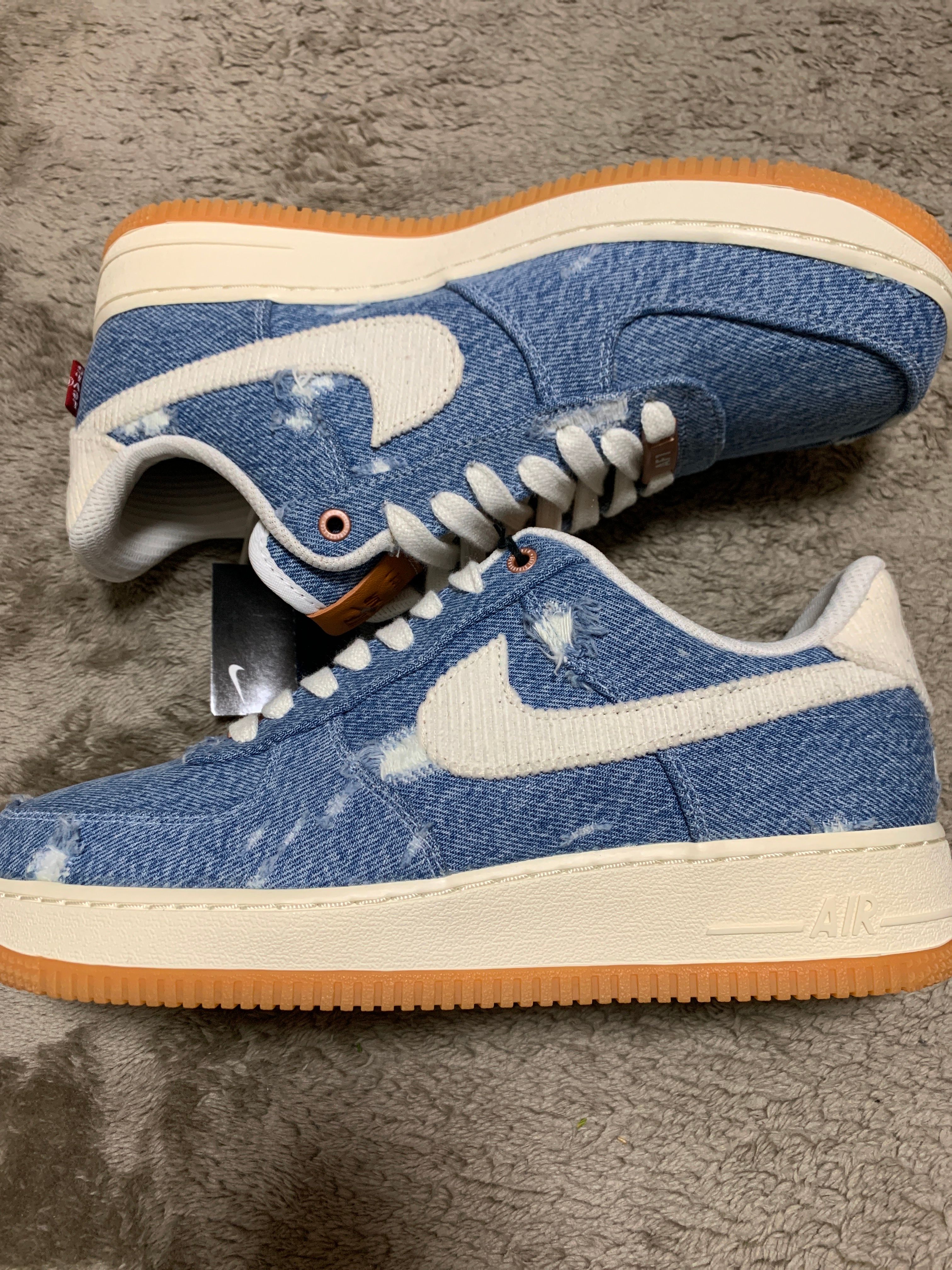 Levi’s®︎ × Nike Air Force 1 Low "White/Denim" (Nike By You)