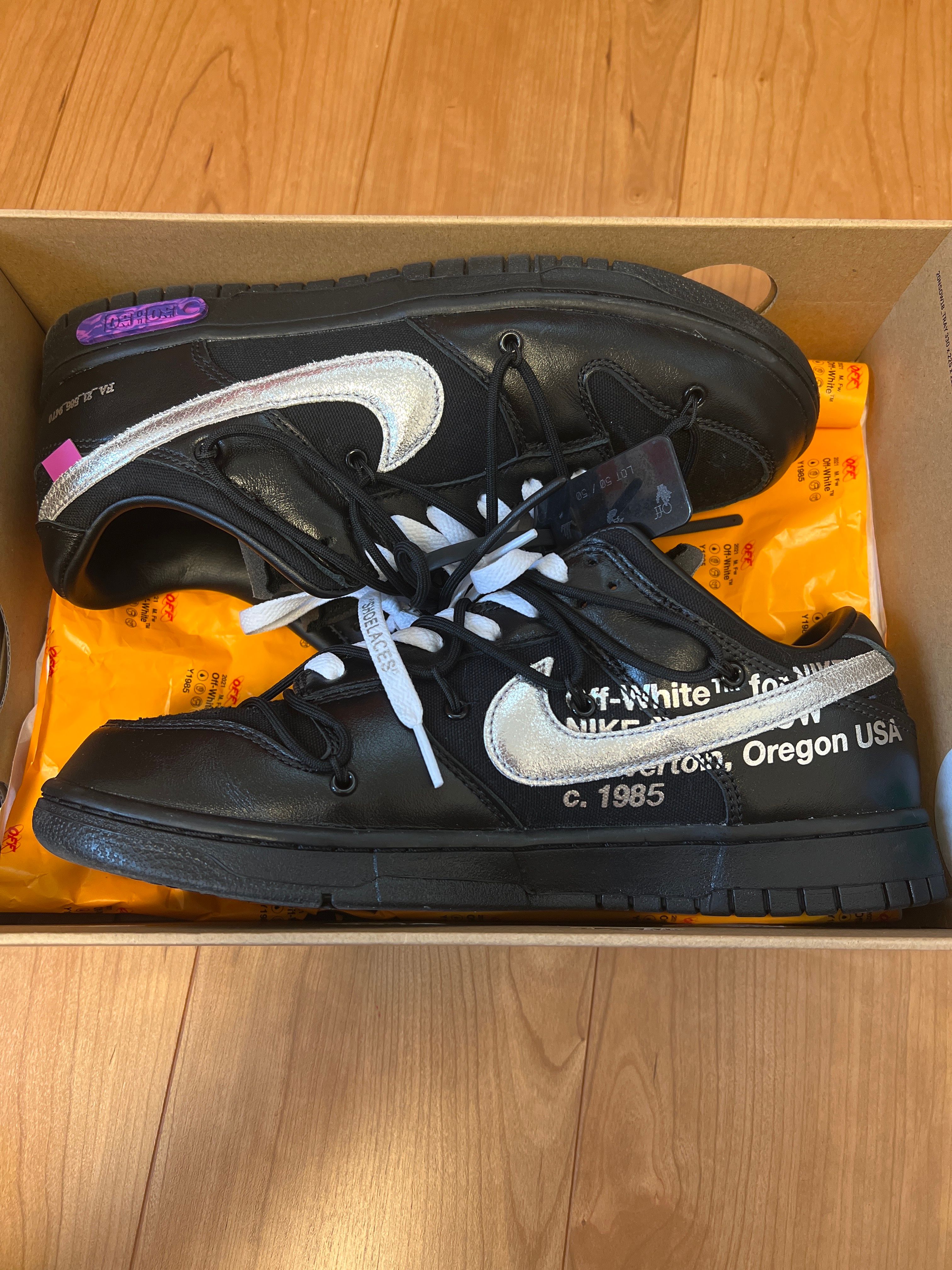 Off-White × Nike Dunk Low 1 of 50 "Lot.50"