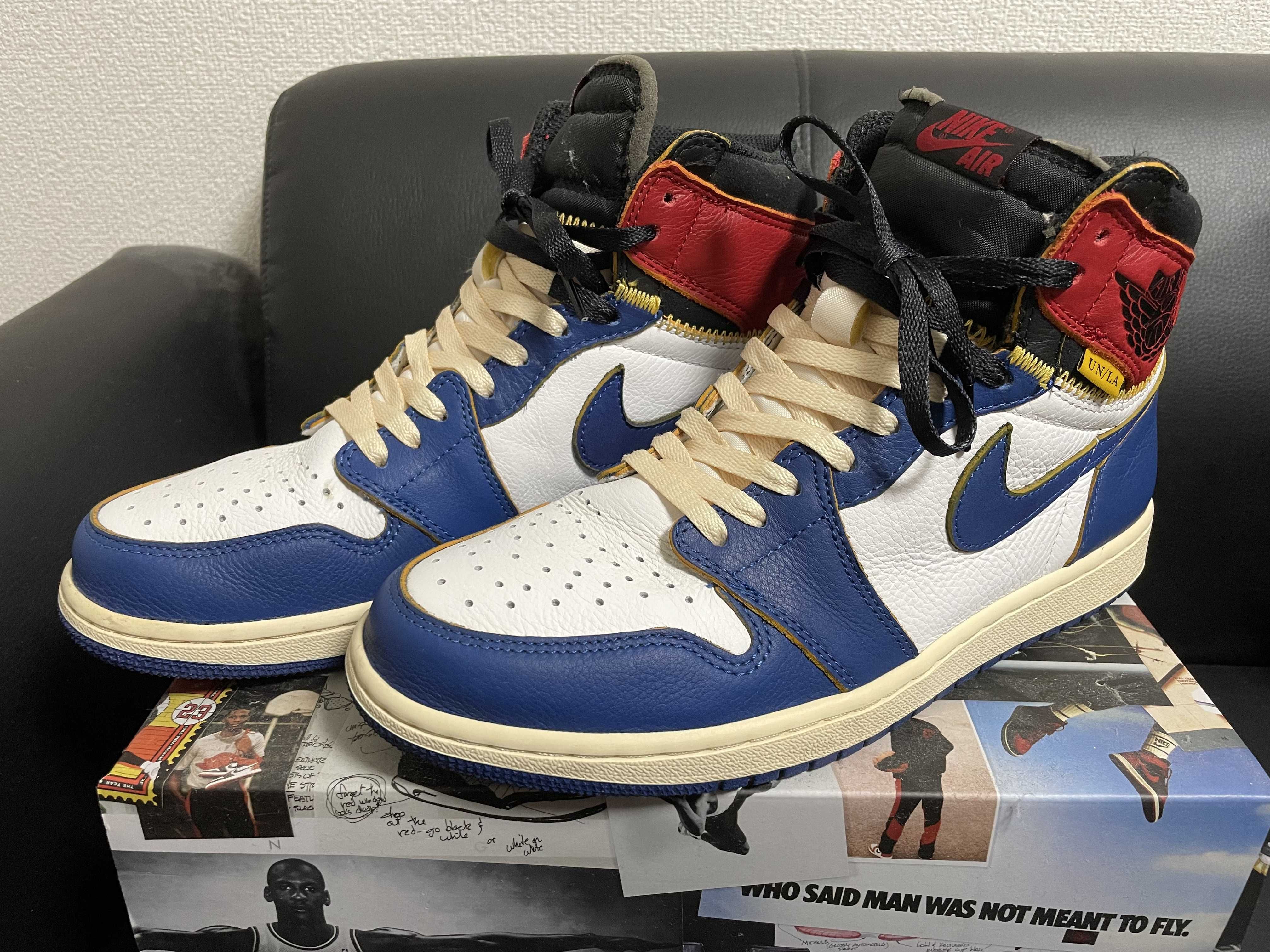 Union × Nike Air Jordan 1 Retro High OG NRG "Storm Blue/Varsity Red"