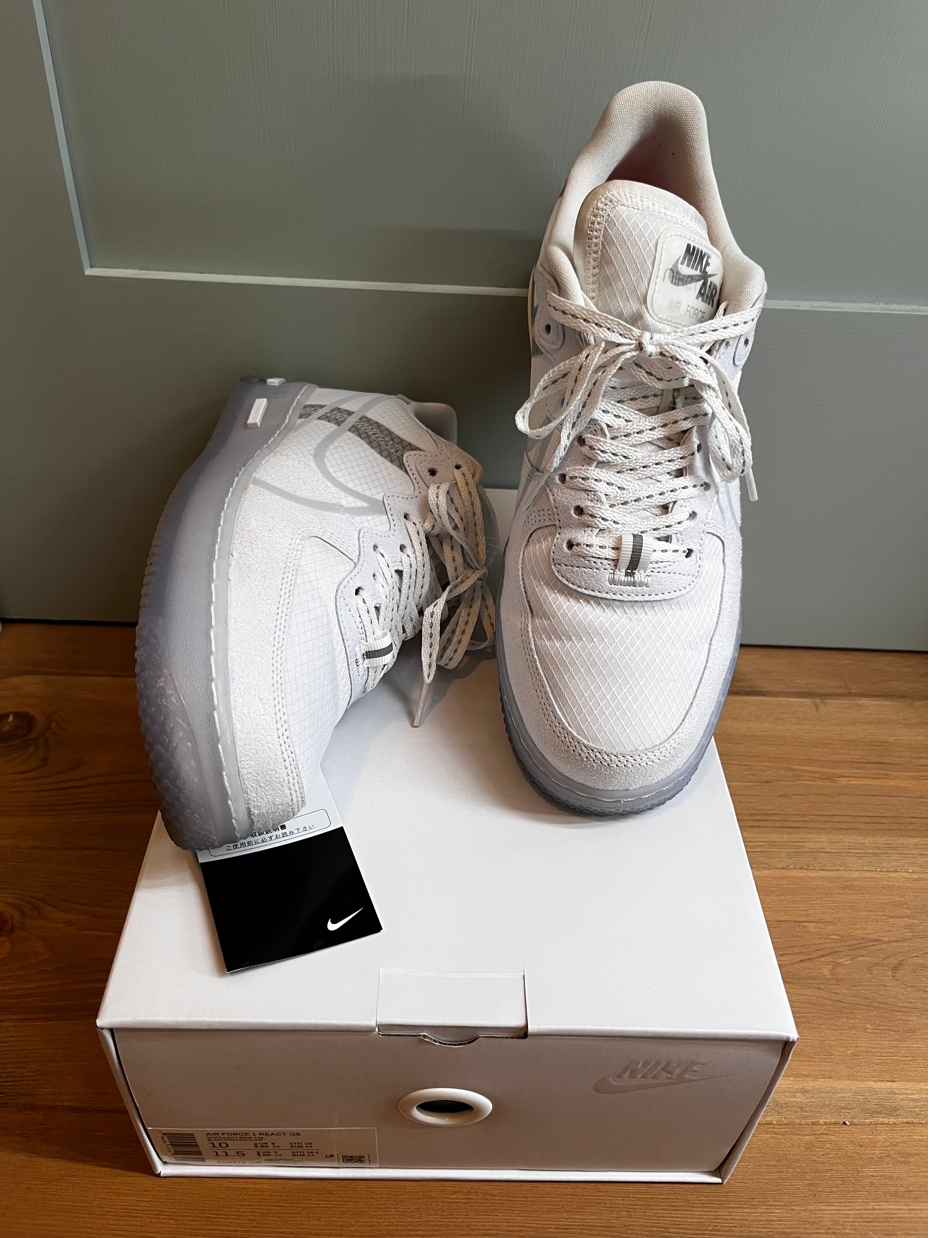 Nike Air Force 1 Low React QS D/MS/X "White"