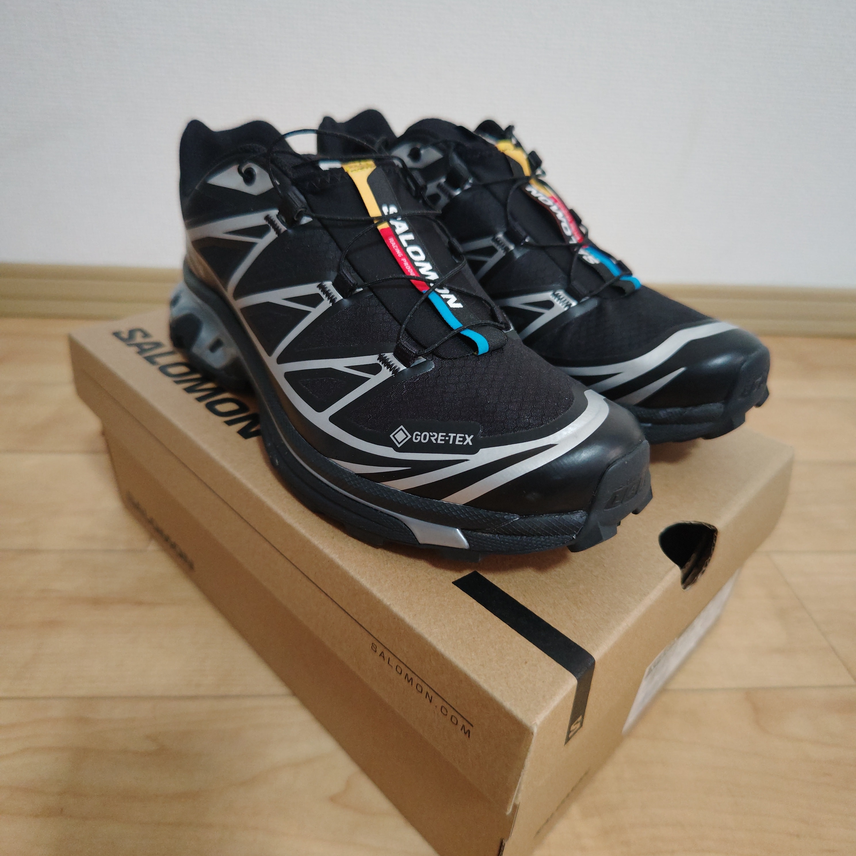 Salomon XT-6 GORE-TEX "Black/Footwear Silver"