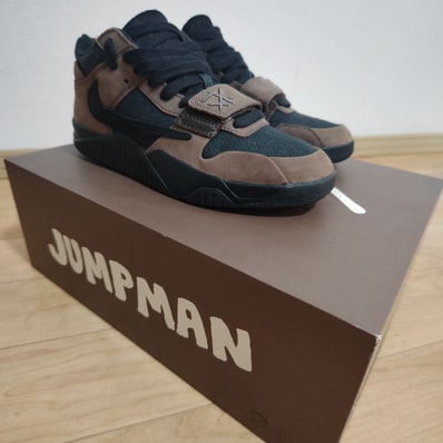 Travis Scott × Nike Jordan Jumpman Jack TR CJ1 T-Rexx "Black and Dark Mocha"