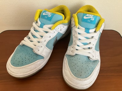 FTC × Nike SB Dunk Low "White/Blue"