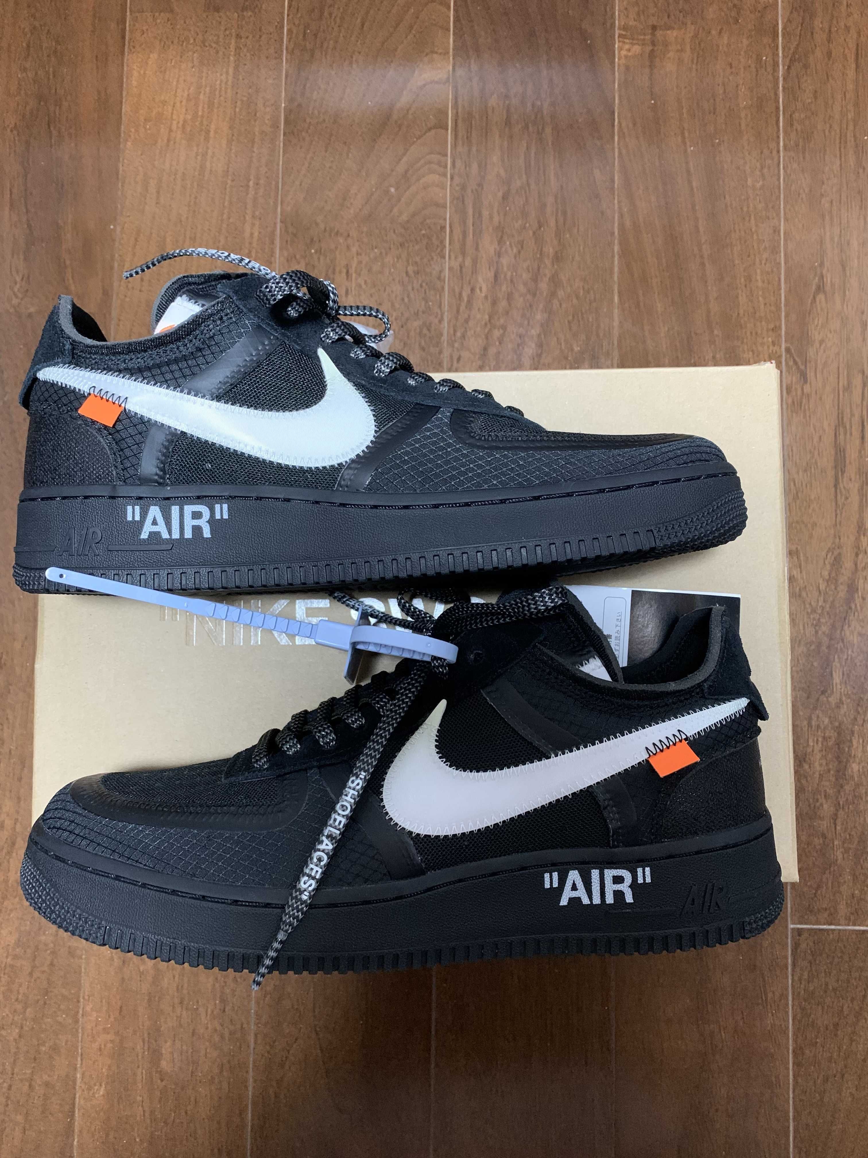 Off-White × Nike Air Force 1 Low "Black"