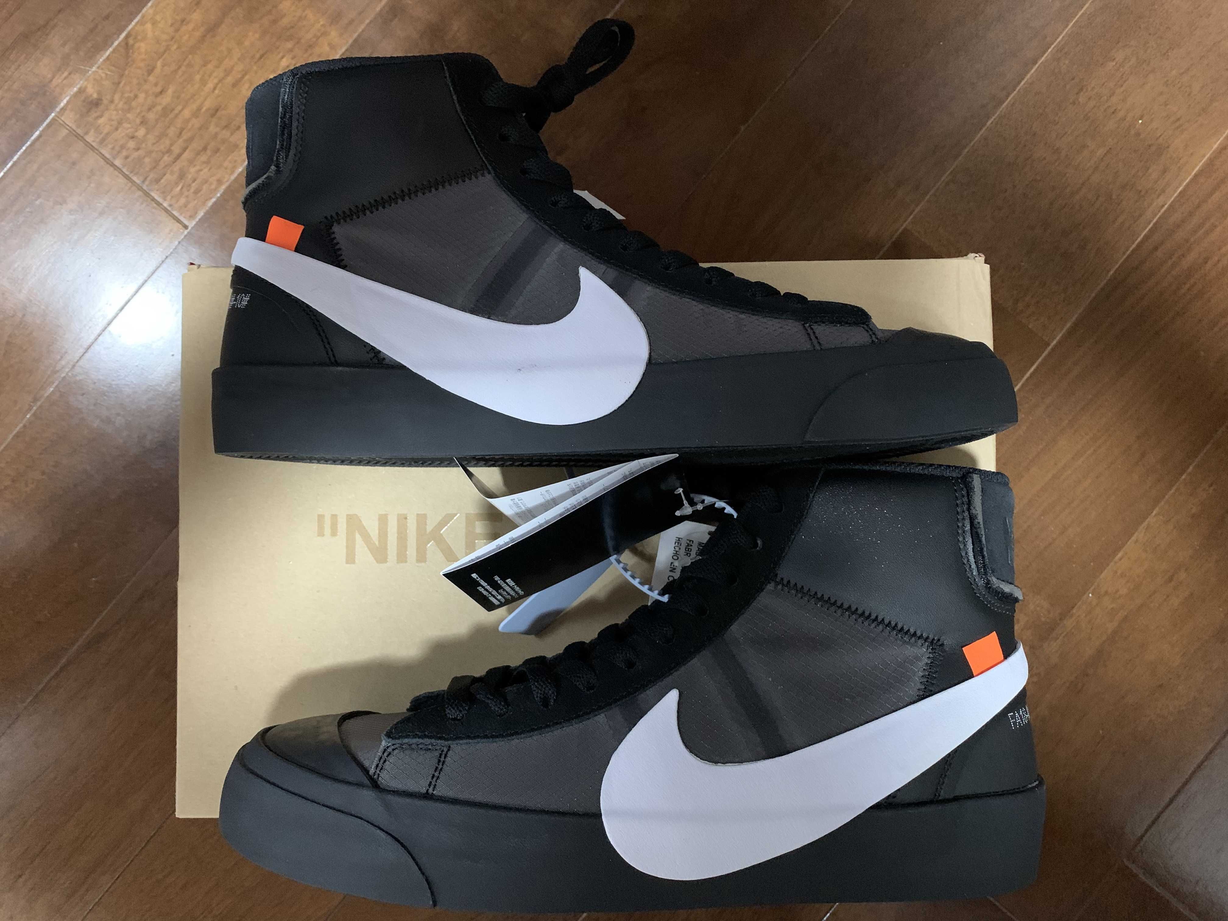 Off-White × Nike Blazer Studio Mid "Grim Reaper"