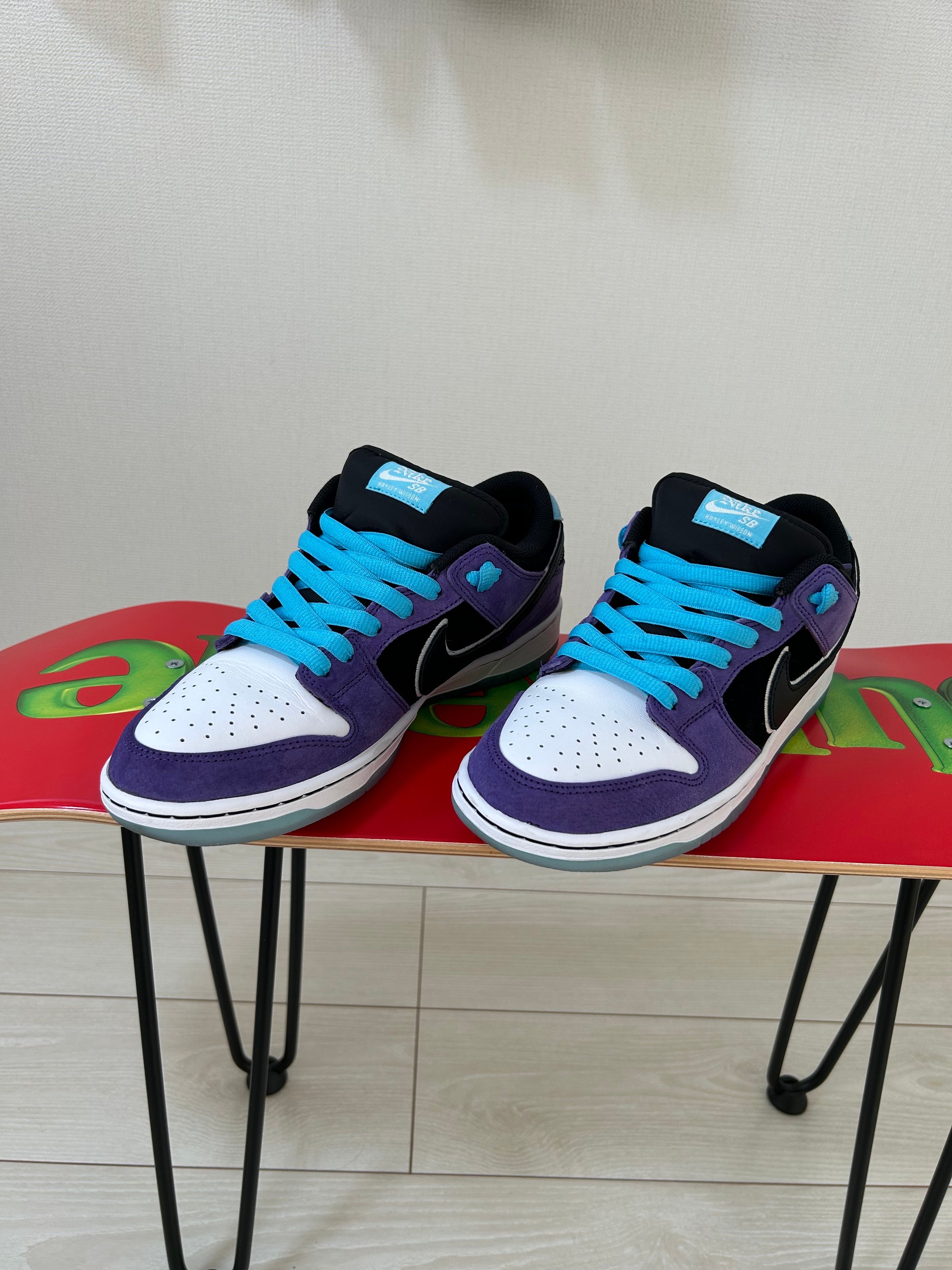 Hayley Wilson × Nike SB Dunk Low Pro "Black and Court Purple"