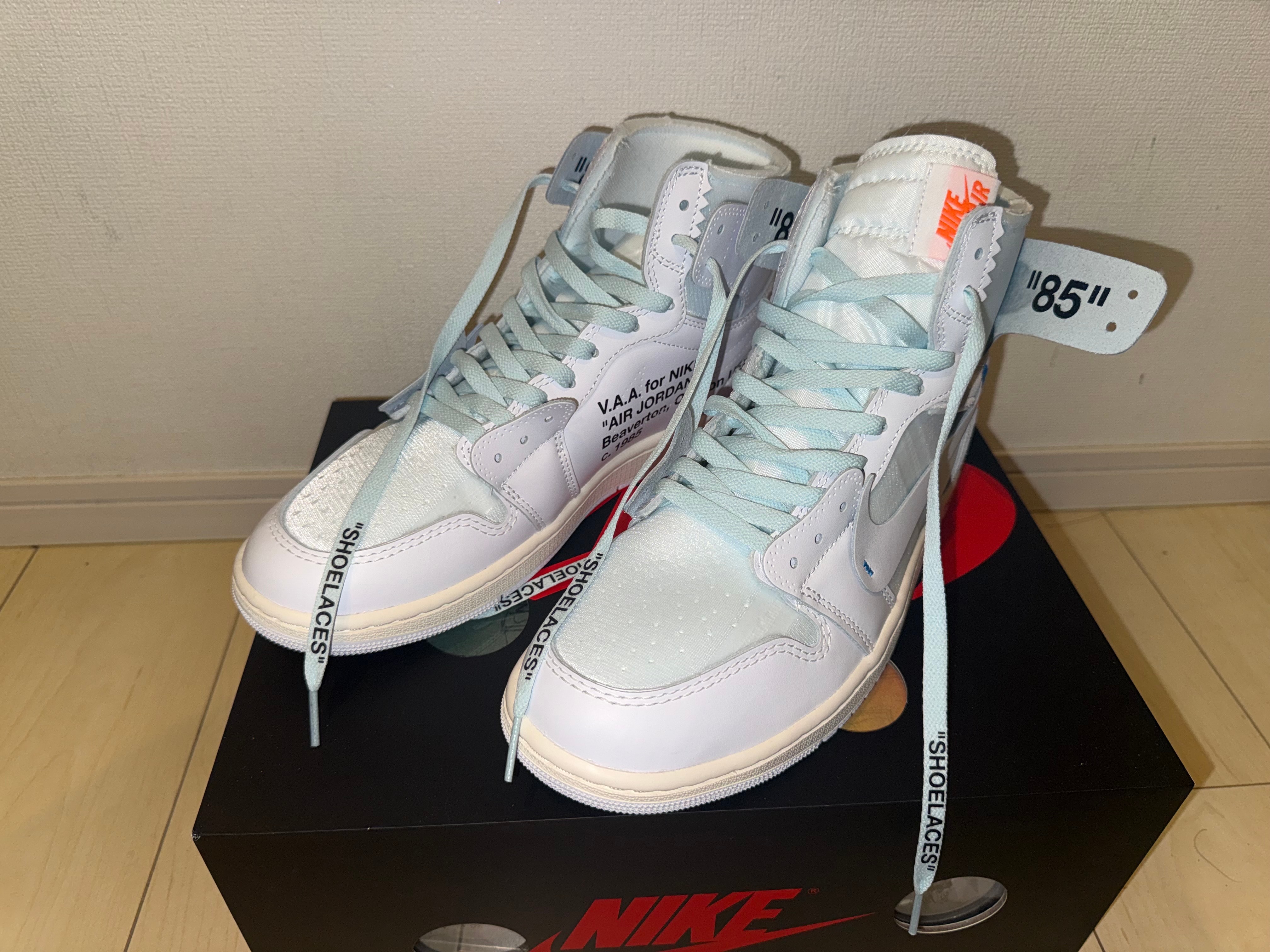 Virgil Abloh Archive (V.A.A.) × Nike Air Jordan 1 Retro High OG "Alaska"