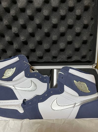 Nike Air Jordan 1 Retro High OG CO.JP "Midnight Navy"(2020)(ブリーフケース付き)