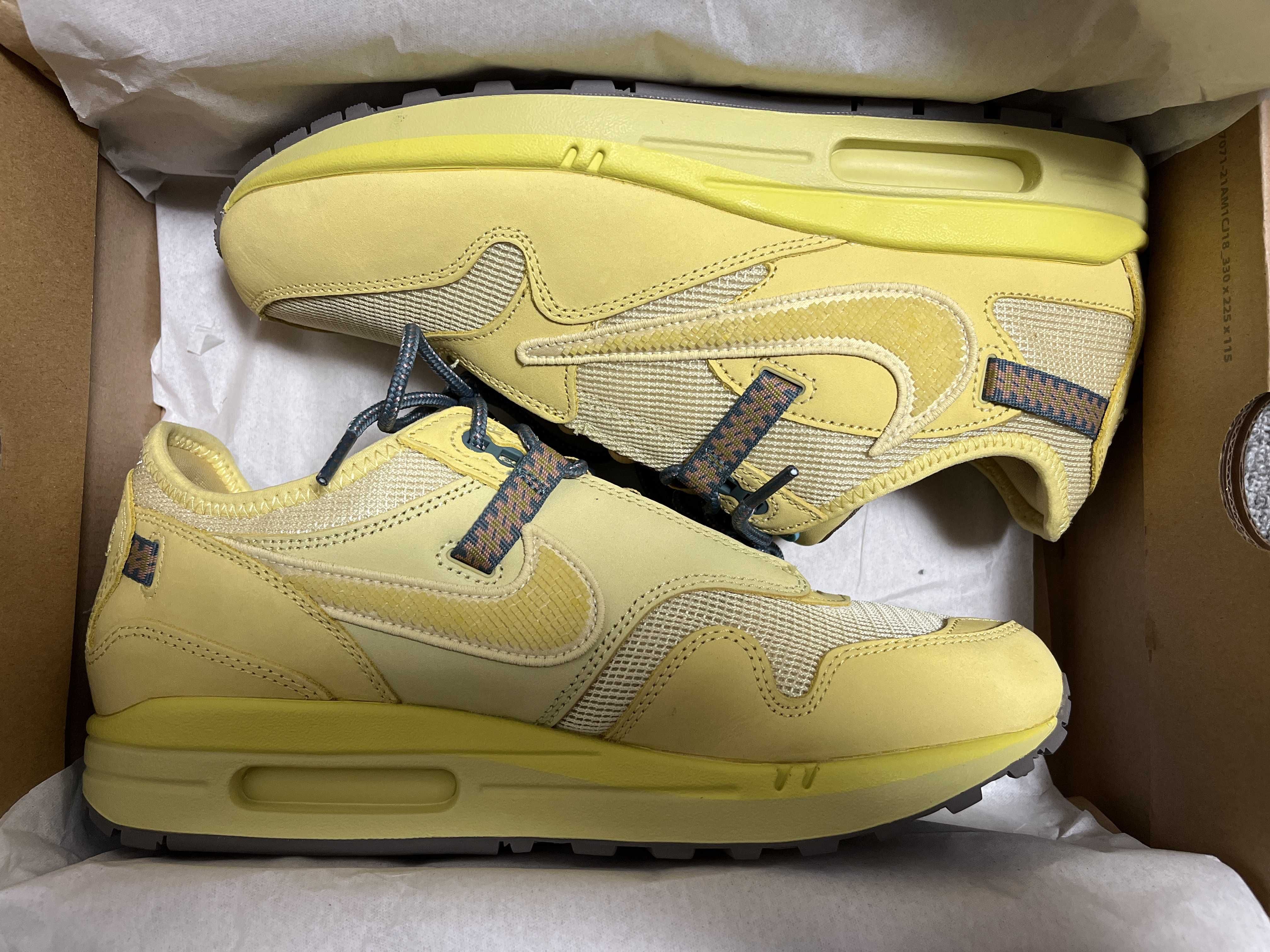 Travis Scott × Nike Air Max 1 "CACT.US Gold"