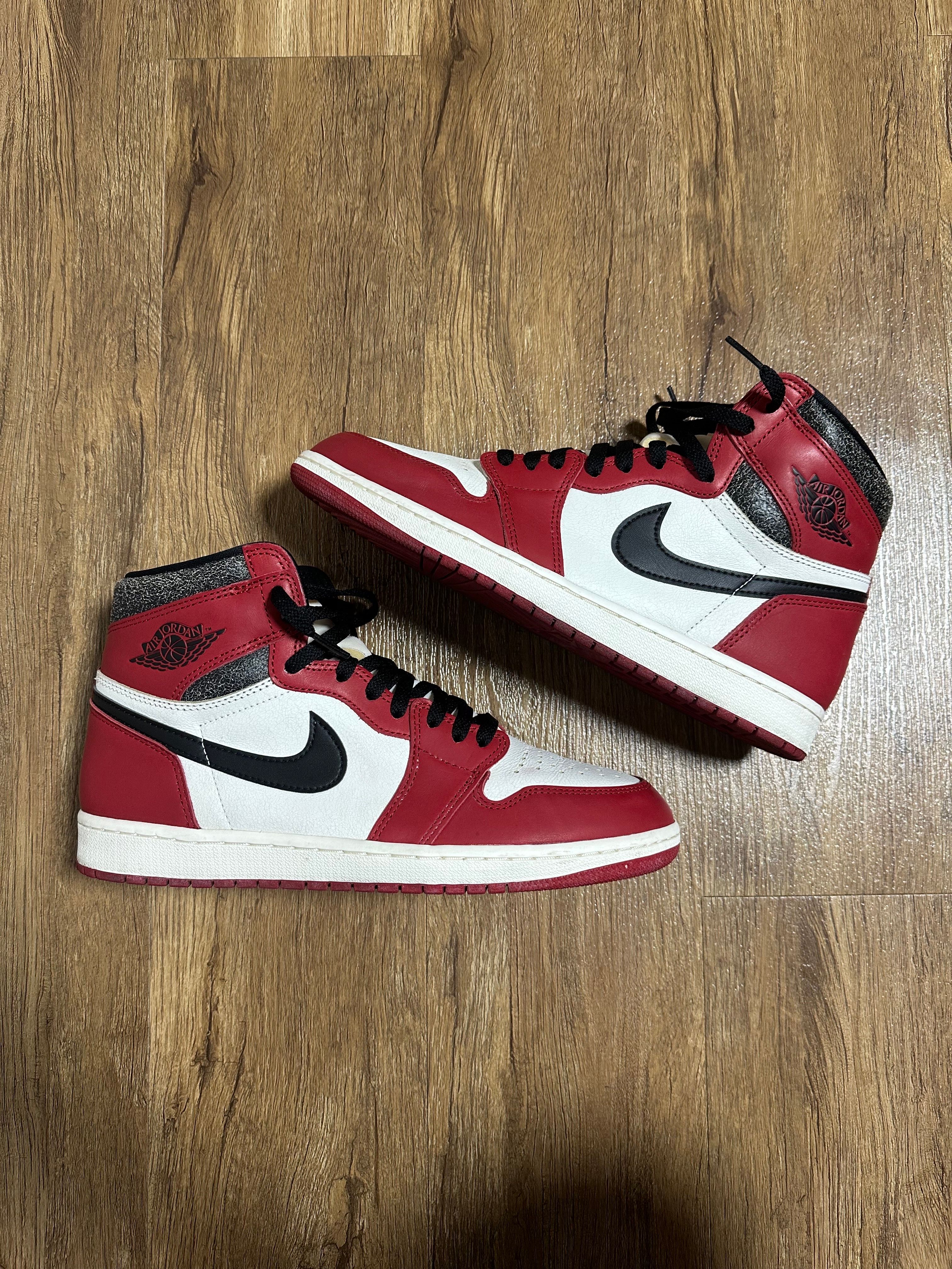 ナイキエアジョーダン1ハイ OG\"ロスト ＆ファウンド/シカゴ\"26.5 4/8再販｜Nike Air Jordan 1 High OG 
