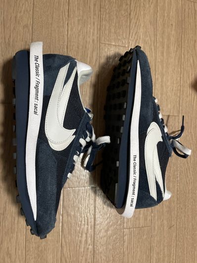 Fragment × sacai × Nike LD Waffle "Blackended Blue"