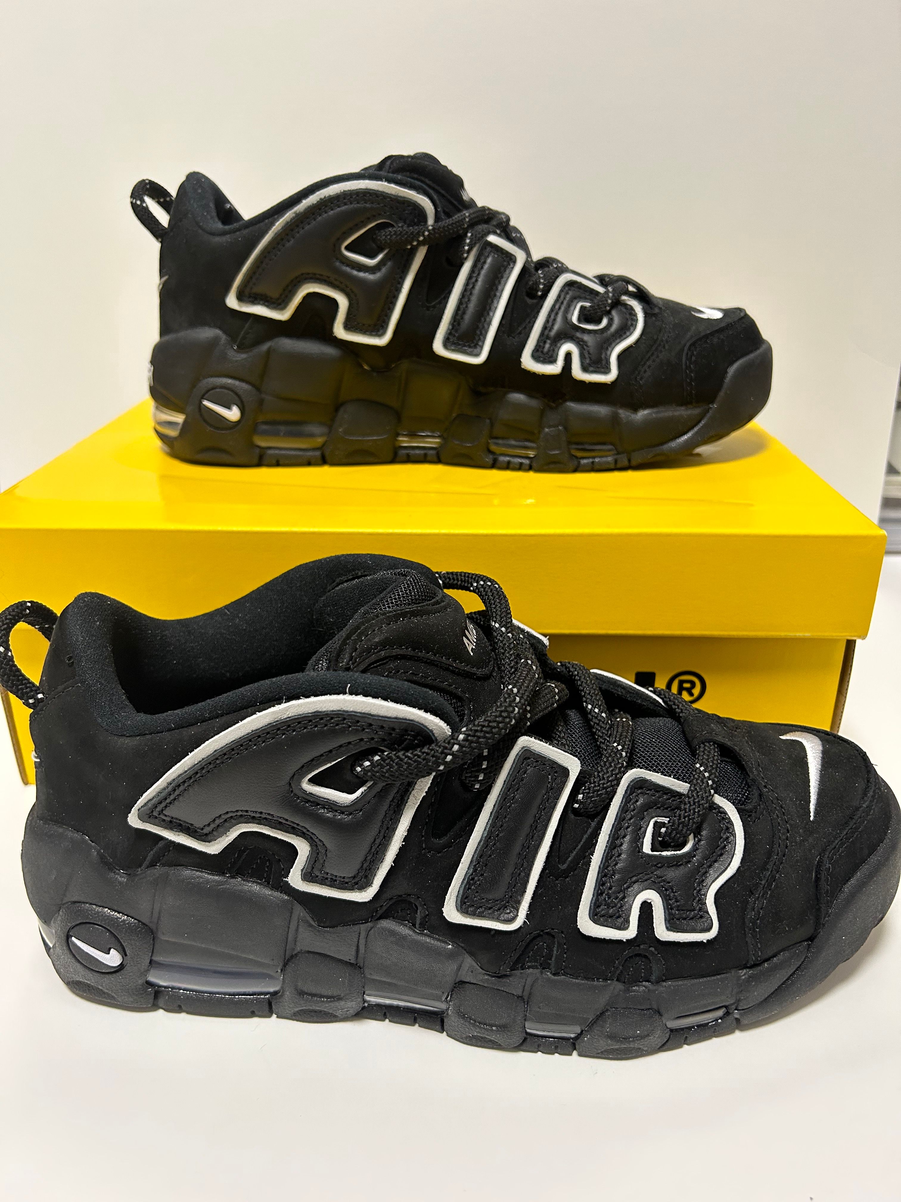 AMBUSH × Nike Air More Uptempo Low "Black and White"