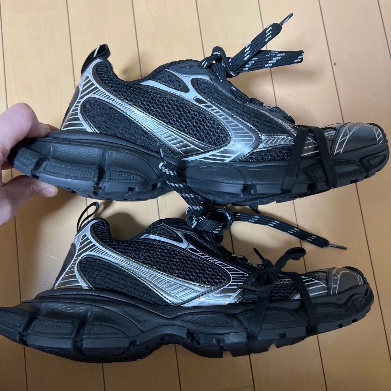 BALENCIAGA 3XL Sneaker "Black/White"