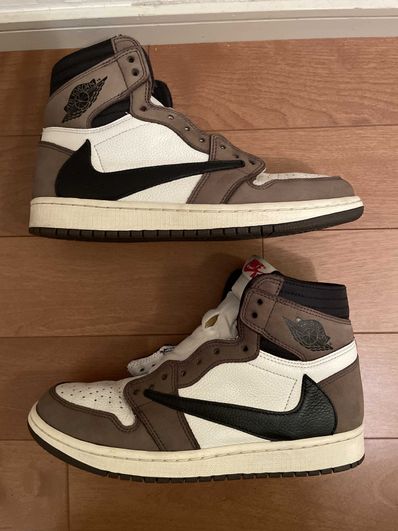 Travis Scott × Nike Air Jordan 1 Retro High OG TS SP "Sail/Dark Mocha"