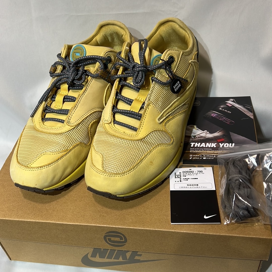 Travis Scott × Nike Air Max 1 "CACT.US Gold"