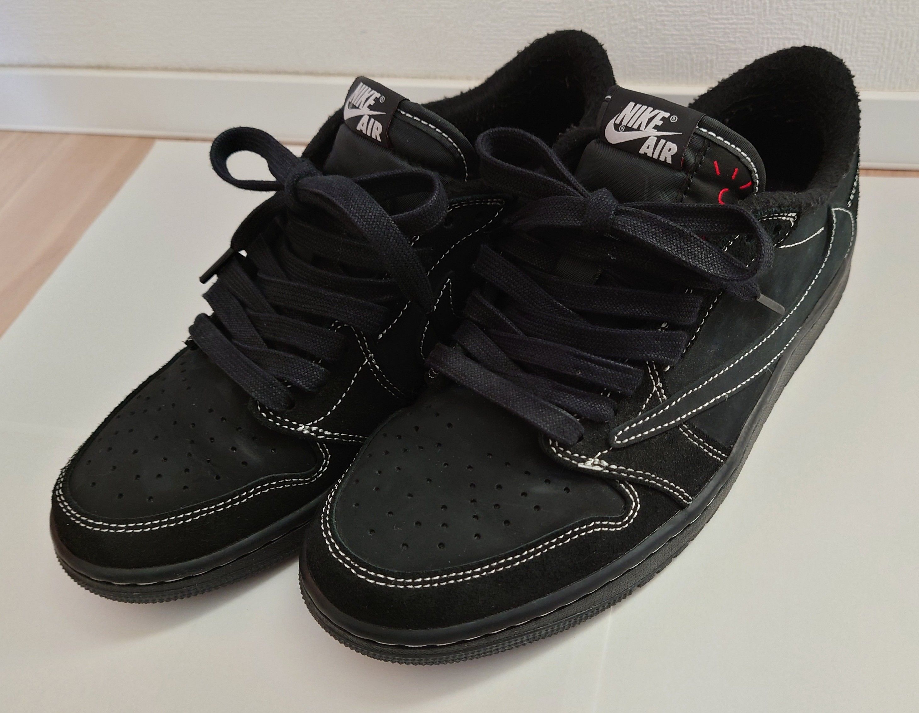 Travis Scott × Nike Air Jordan 1 Low OG SP "Black Phantom"