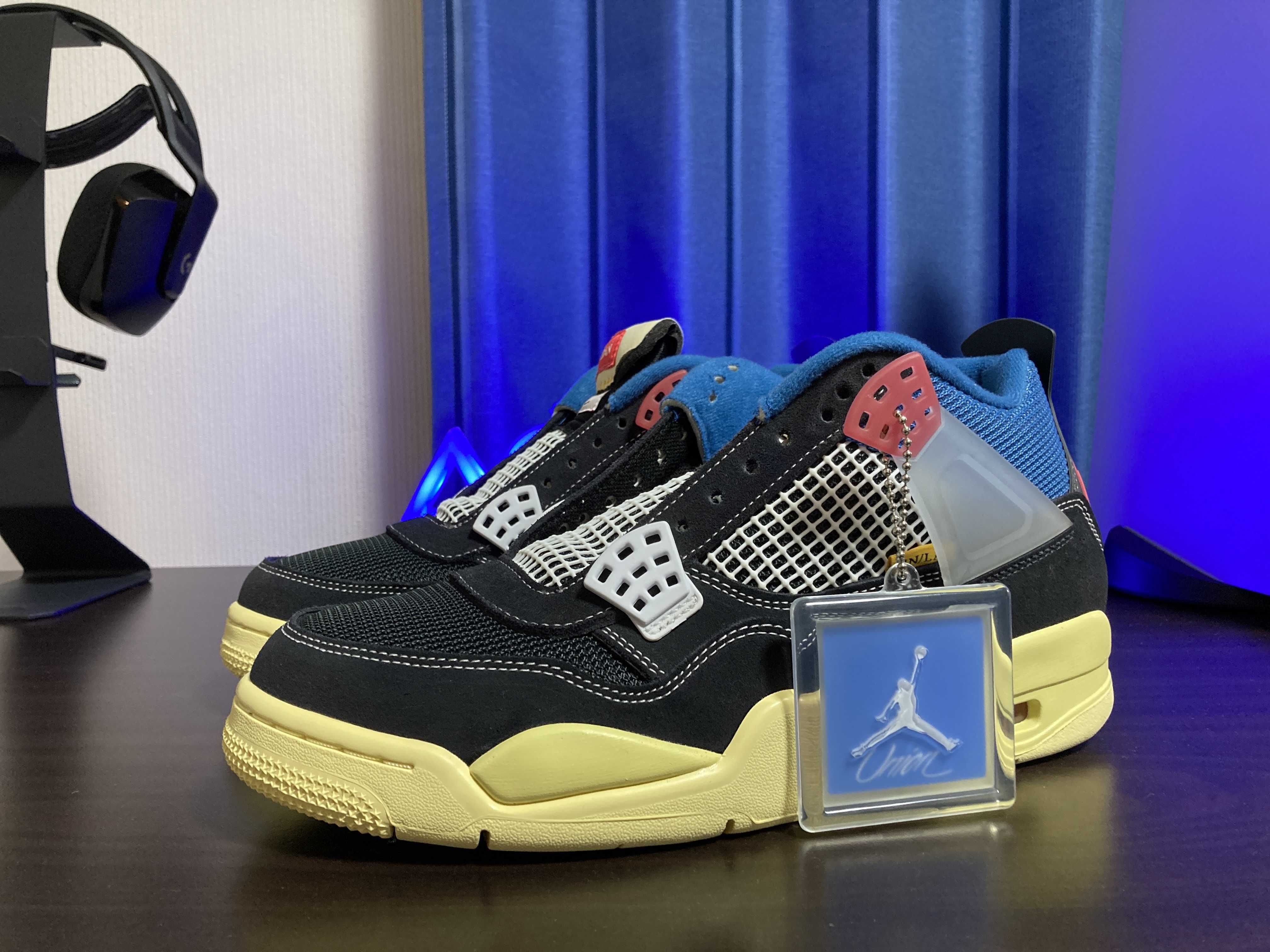 UNION × Nike Air Jordan 4 "Off Noir"